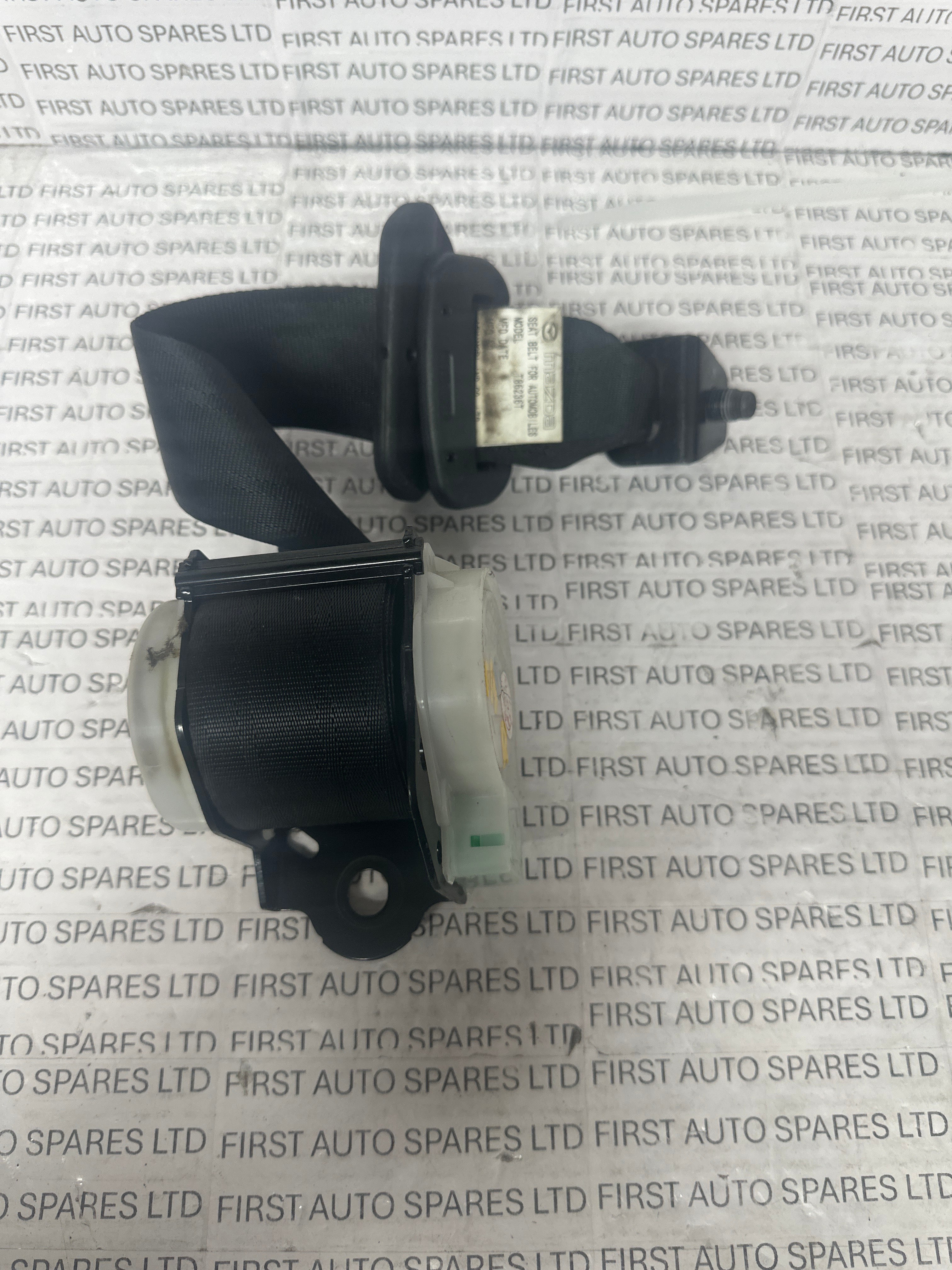 Mazda 2 2010 Right Side Rear Seat Belt