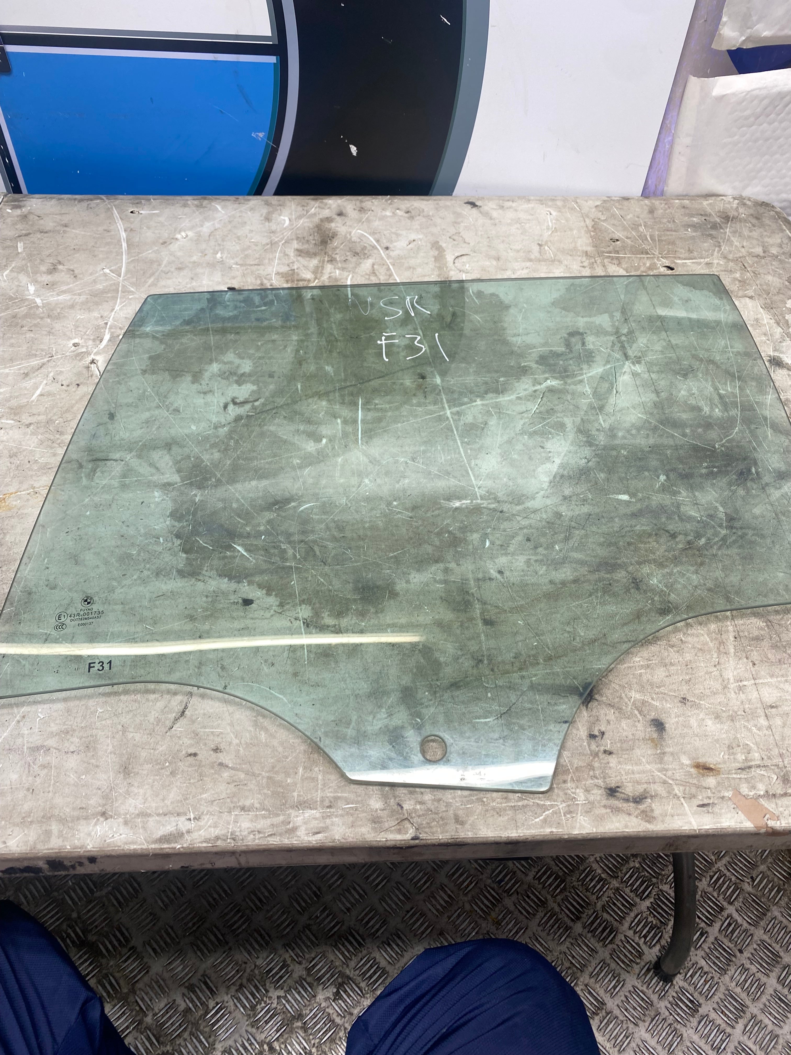BMW 3 Series F31 Rear Passenger Side Window Glass – 2012–2019