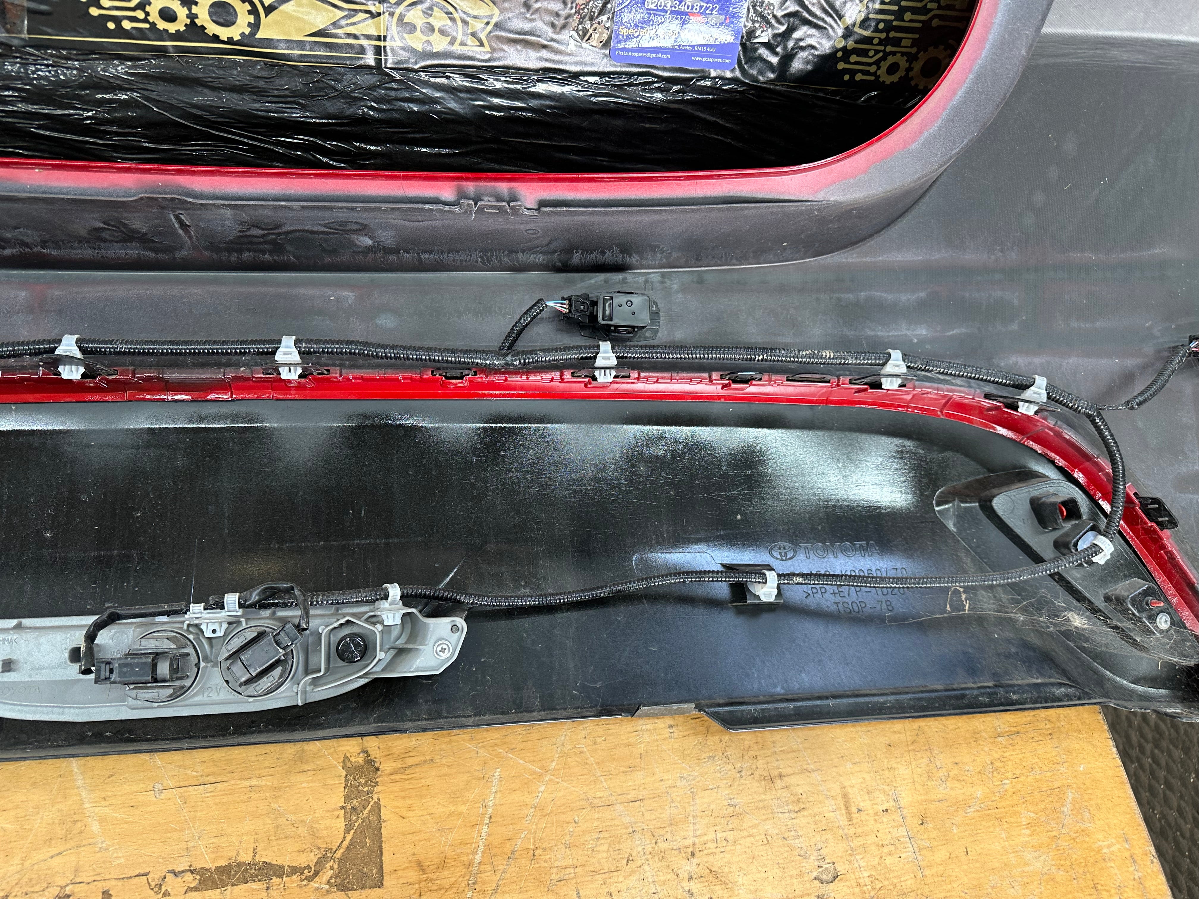 Toyota Yaris / Mazda 2 2020–2025 Rear Bumper with Parking Sensors