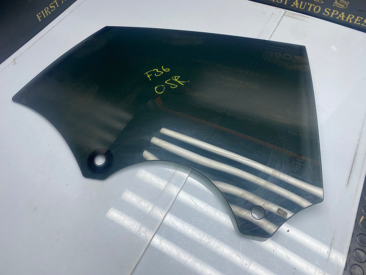 BMW 4 Series F36 Rear Passenger Side Window Glass 2014–2020