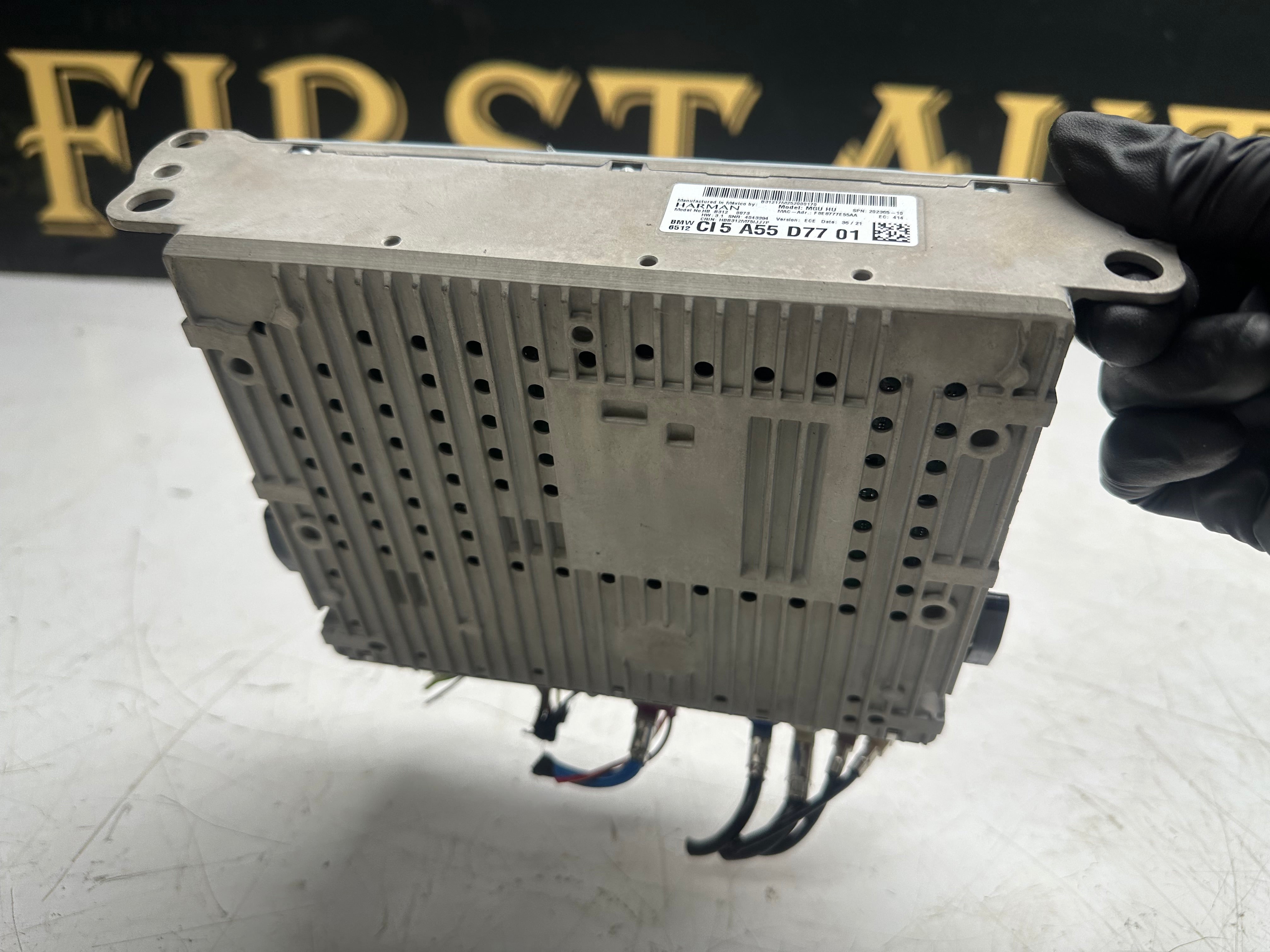 BMW 5 G30 G31 2021 Radio CD GPS Player Head Unit (5A55D77)