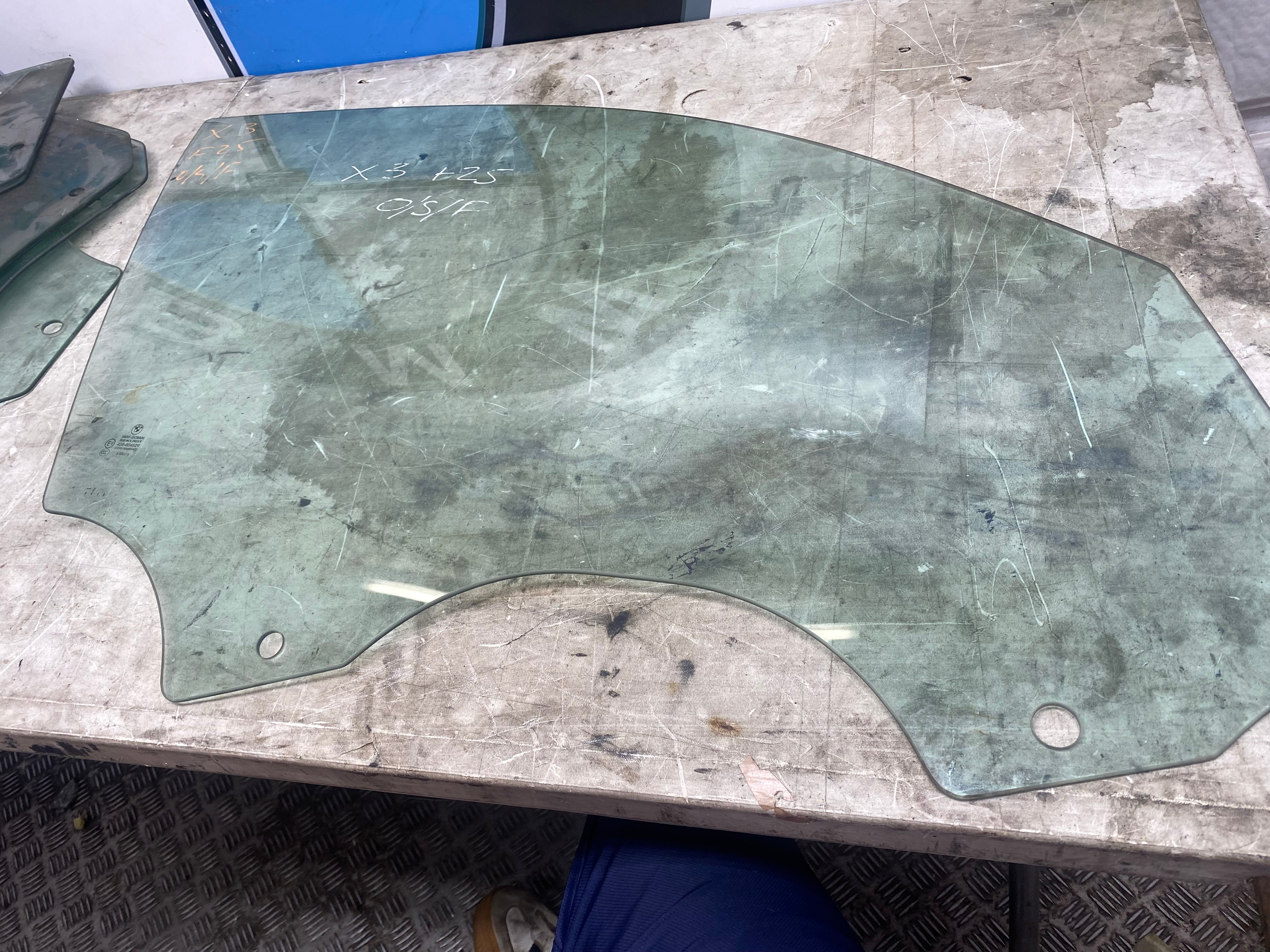BMW X3 F25 Front Driver Side Window Glass – 2010–2017