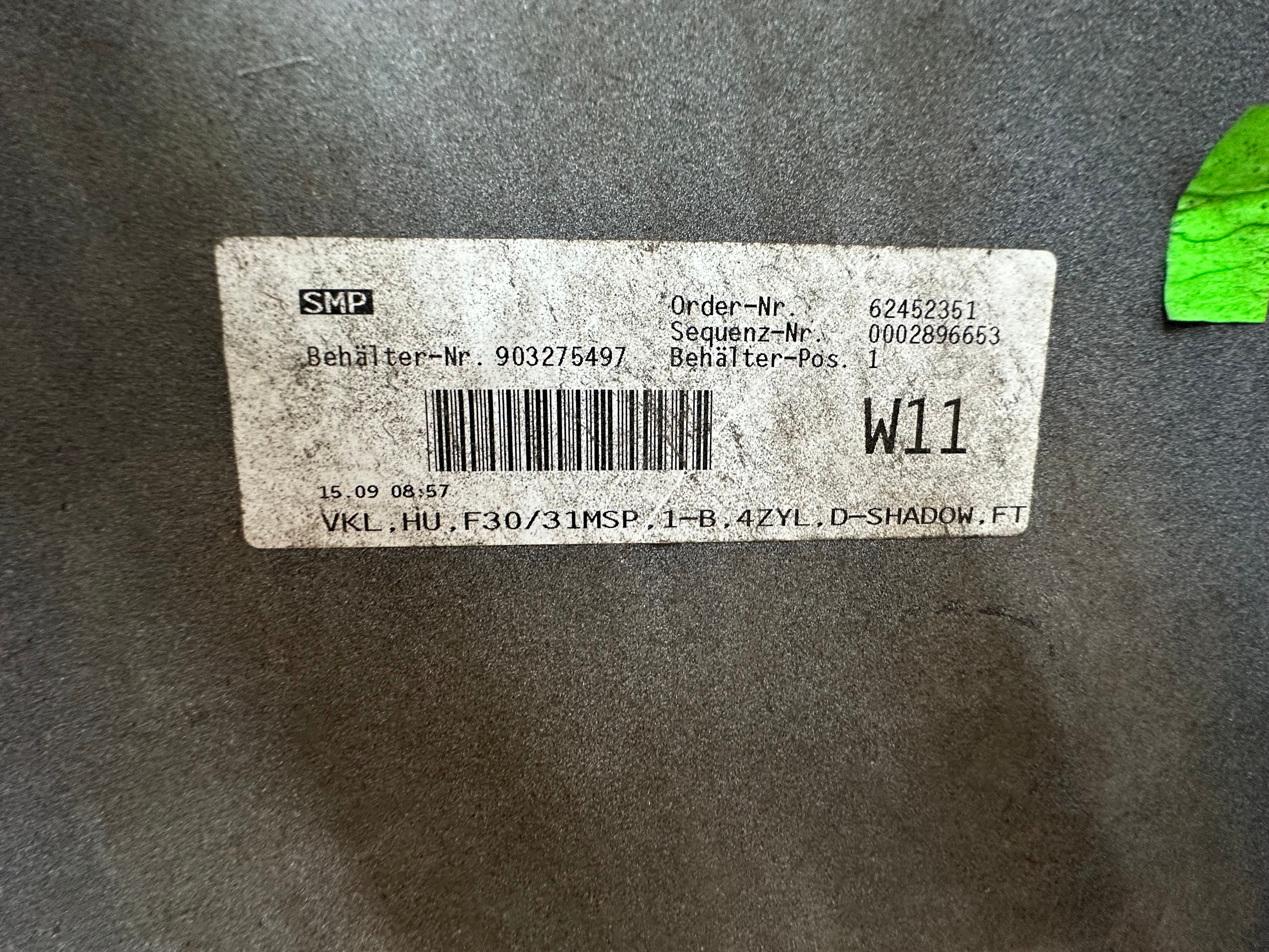 BMW 3 Series F30 F31 M Sport Rear Bumper (2012–2019)