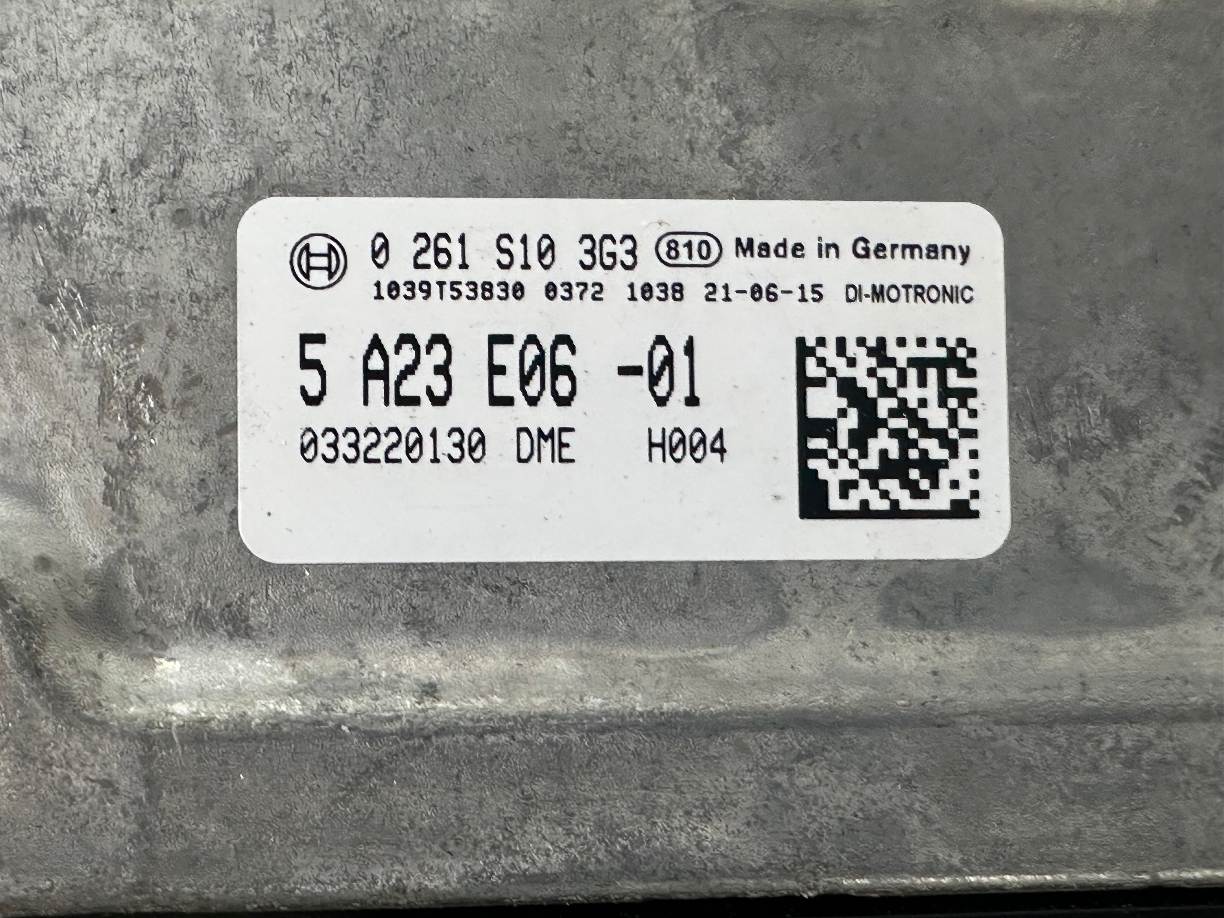 BMW 3 Series G20 330e Hybrid Engine ECU Module (5A23E06-01) (0 261 S103G3)