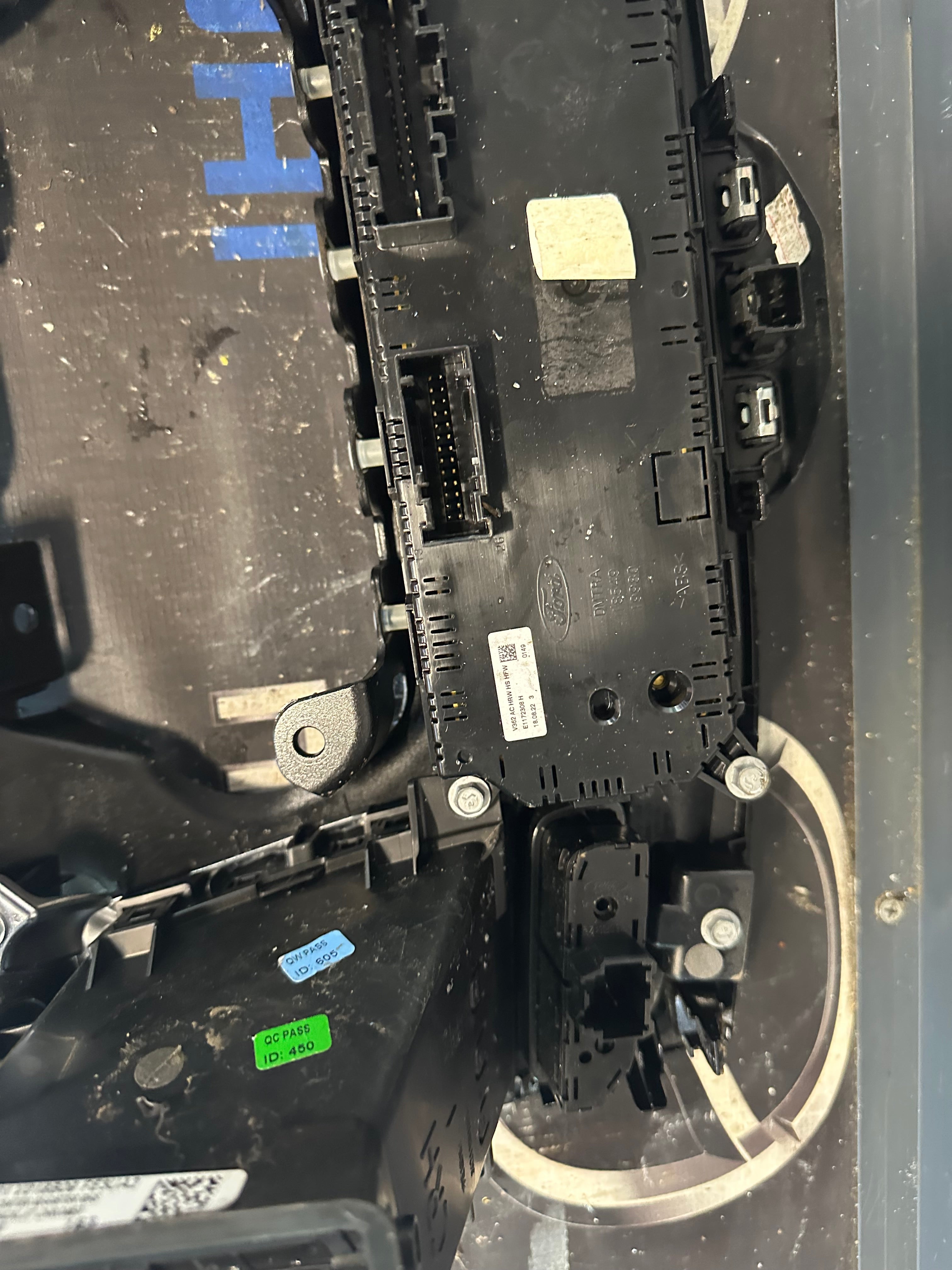 Ford Transit Custom 2022 Climate Control Switch Panel (JK2118835BBW)