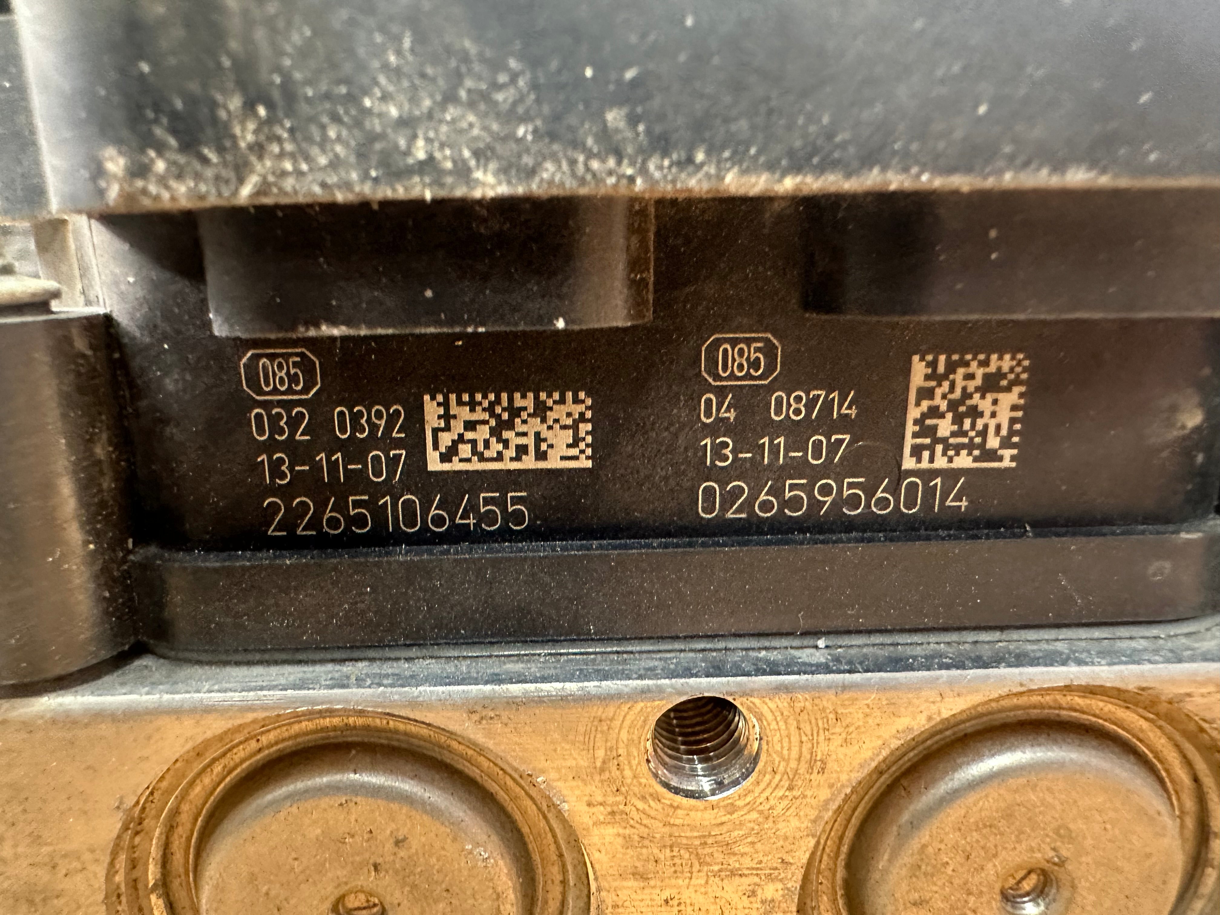 Toyota Auris 2012-2019 ABS Pump Modulator 1.3 Petrol (0265956014) (2265106455)