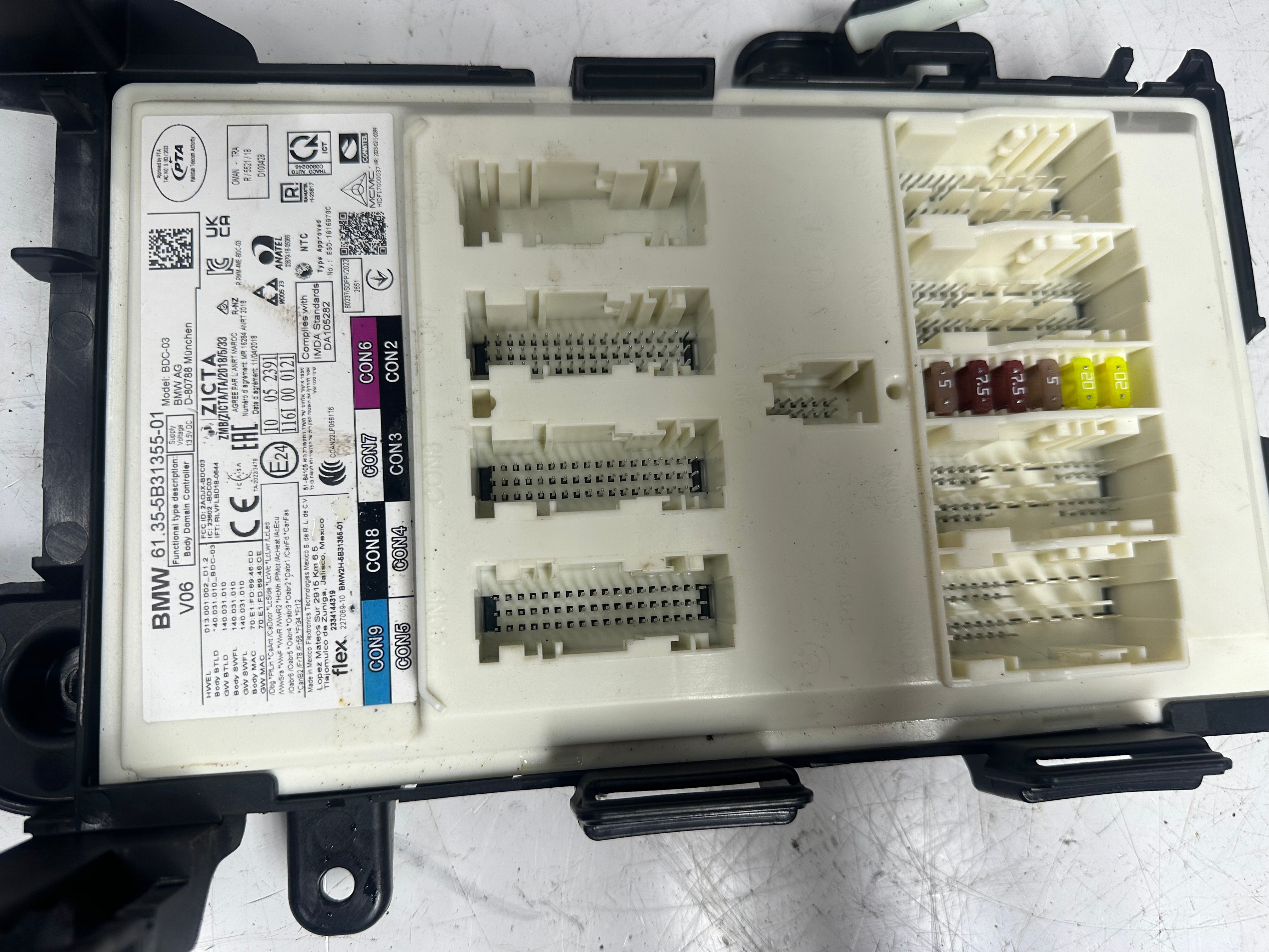 BMW 3 Series G20 G21 Body Domain Controller Control Unit Module (61.35-5B31355-01)