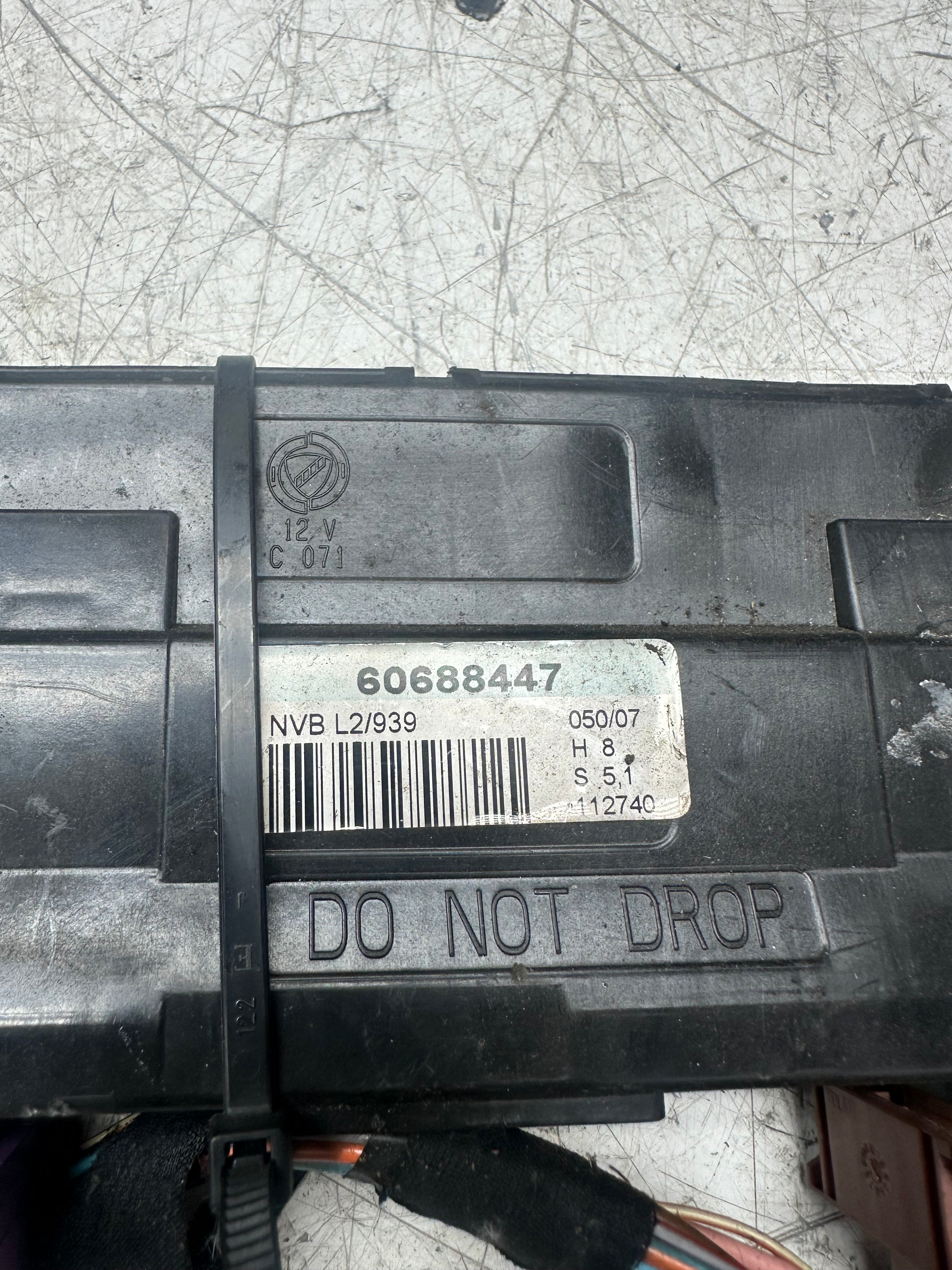 Alfa Romeo 159 Rear Window Control Module 60688447 – 2007–2011