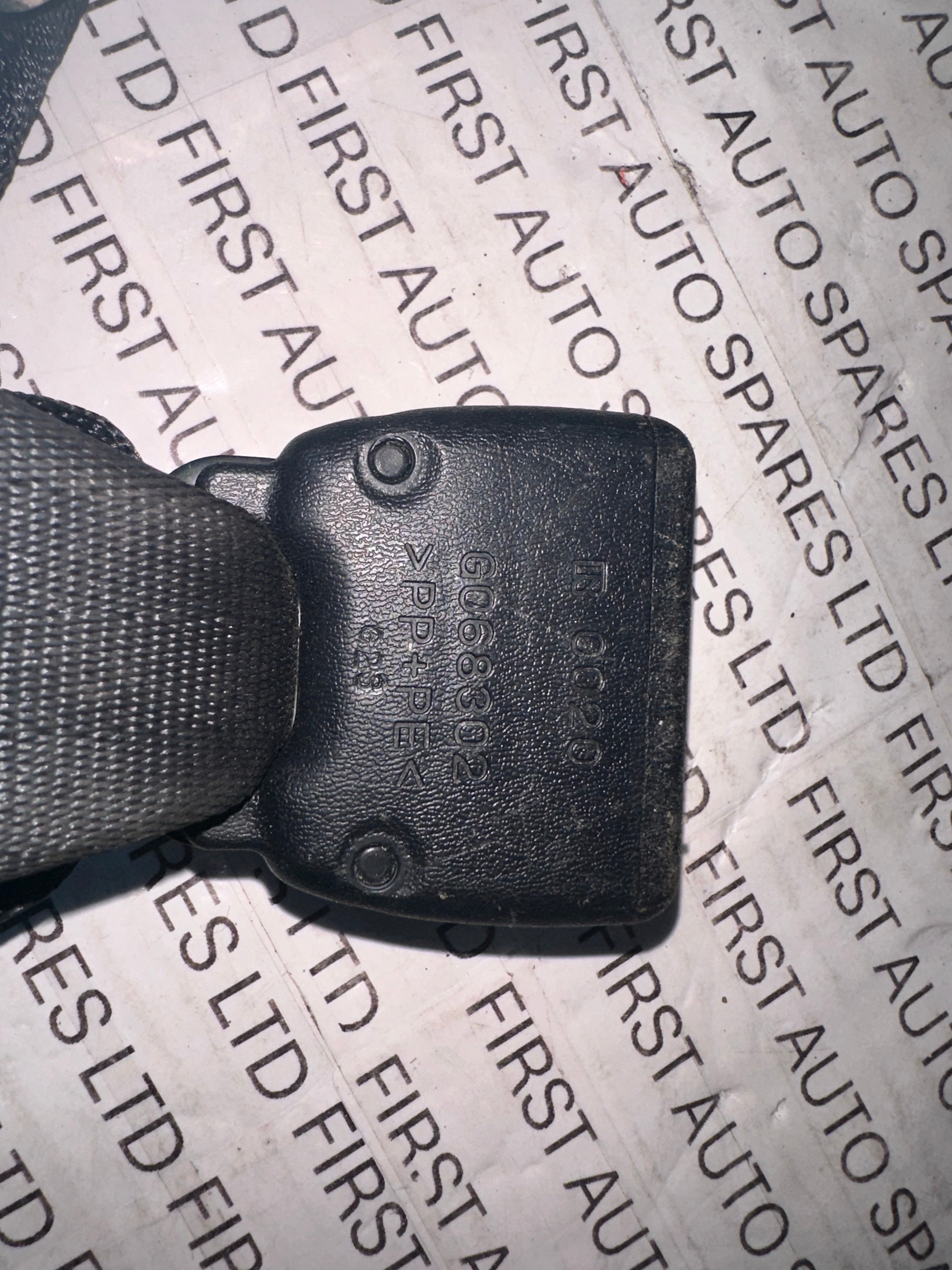 Toyota Yaris 2022 Centre Rear Seat Belt (G068302)