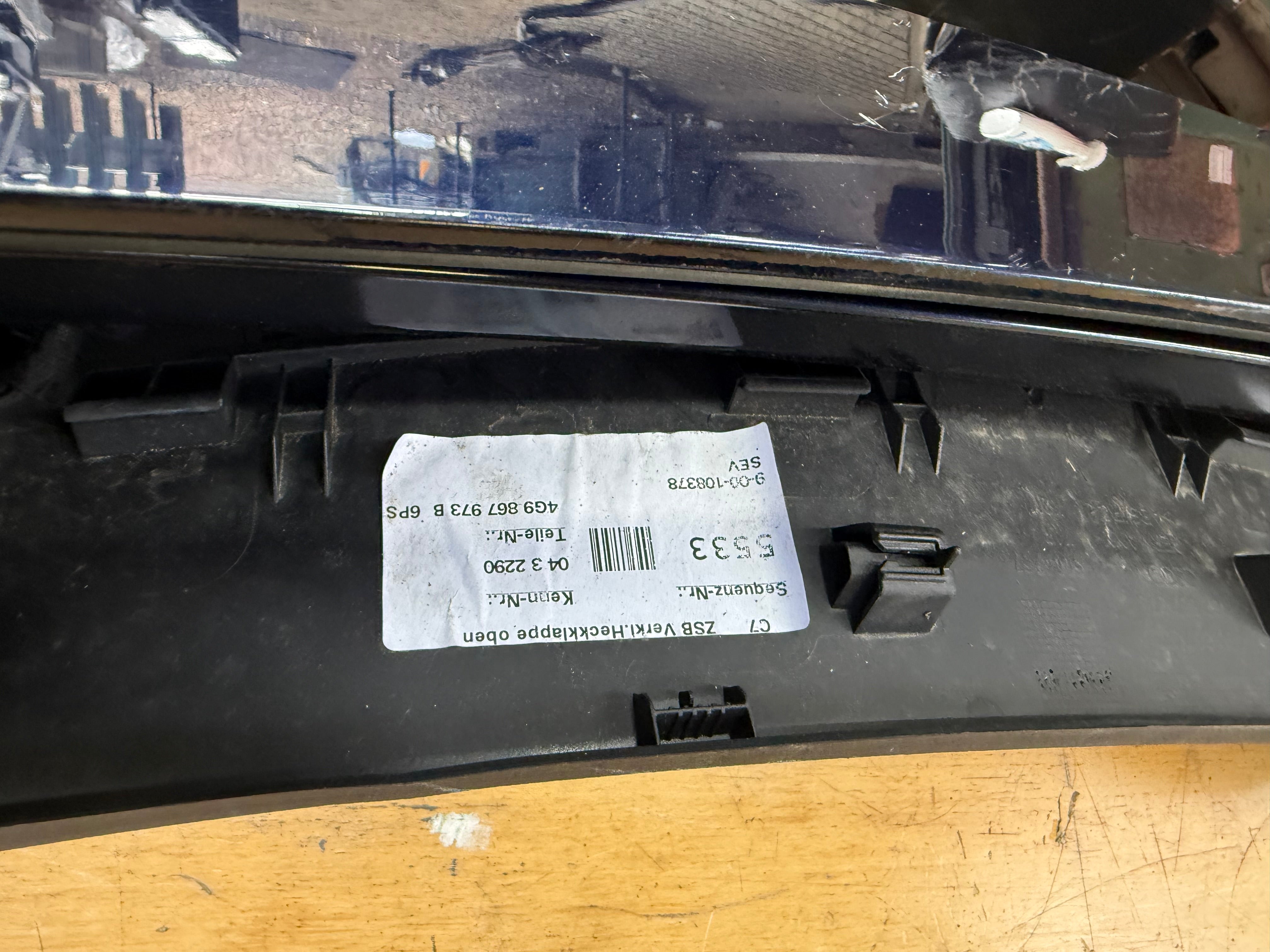 Audi RS6 2016 Bootlid / Tailgate