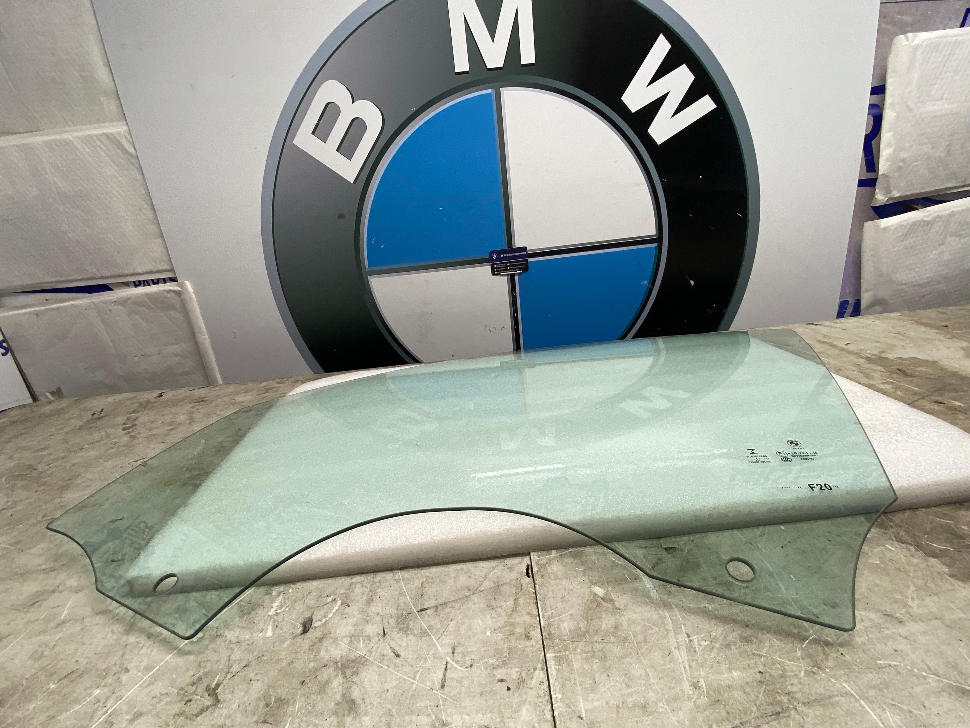BMW 1 Series F20 Front Passenger Side Left Door Glass – 2011–2019