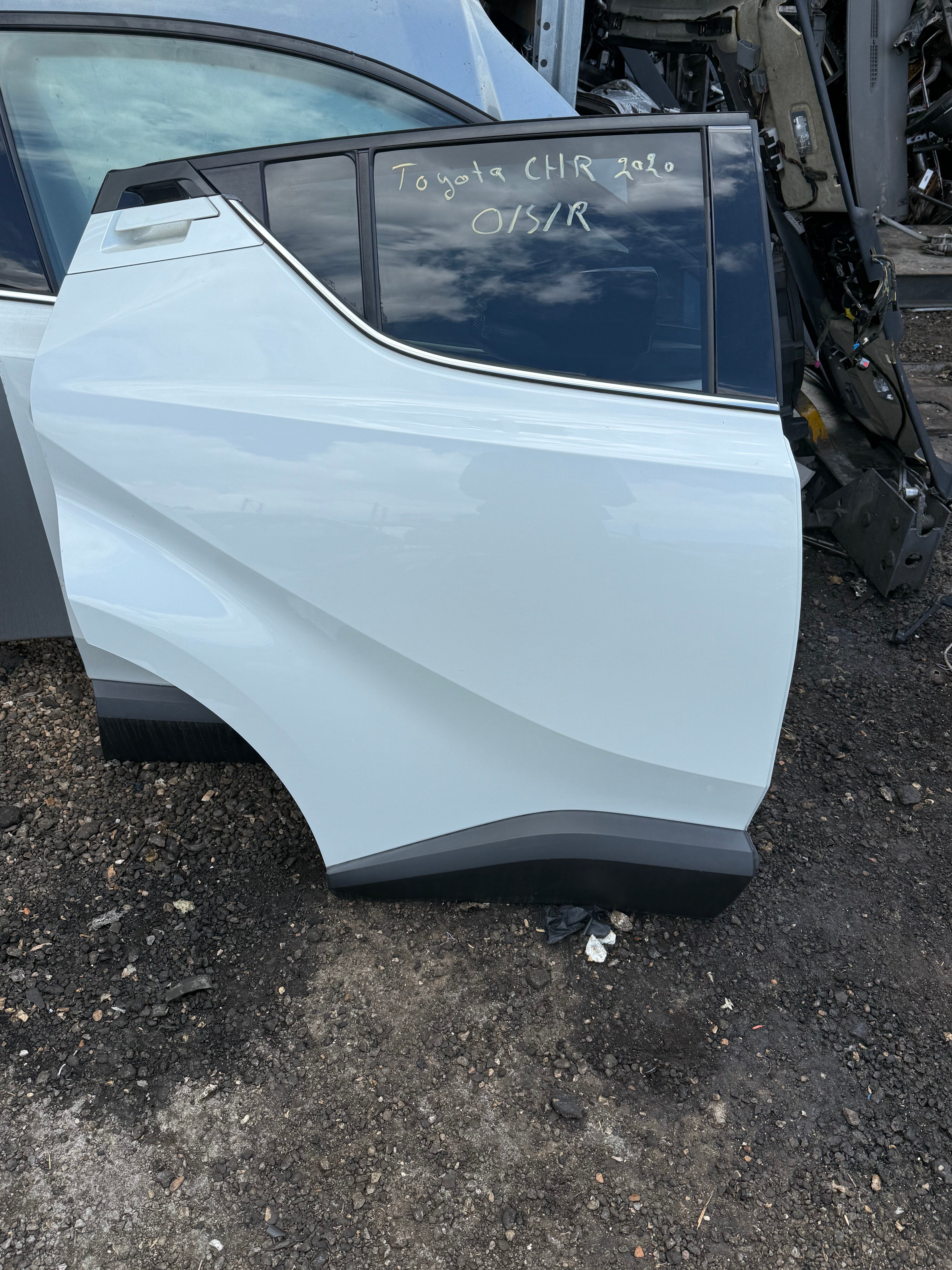 Toyota C-HR Offside / Right Rear Complete Door (O/S/R)