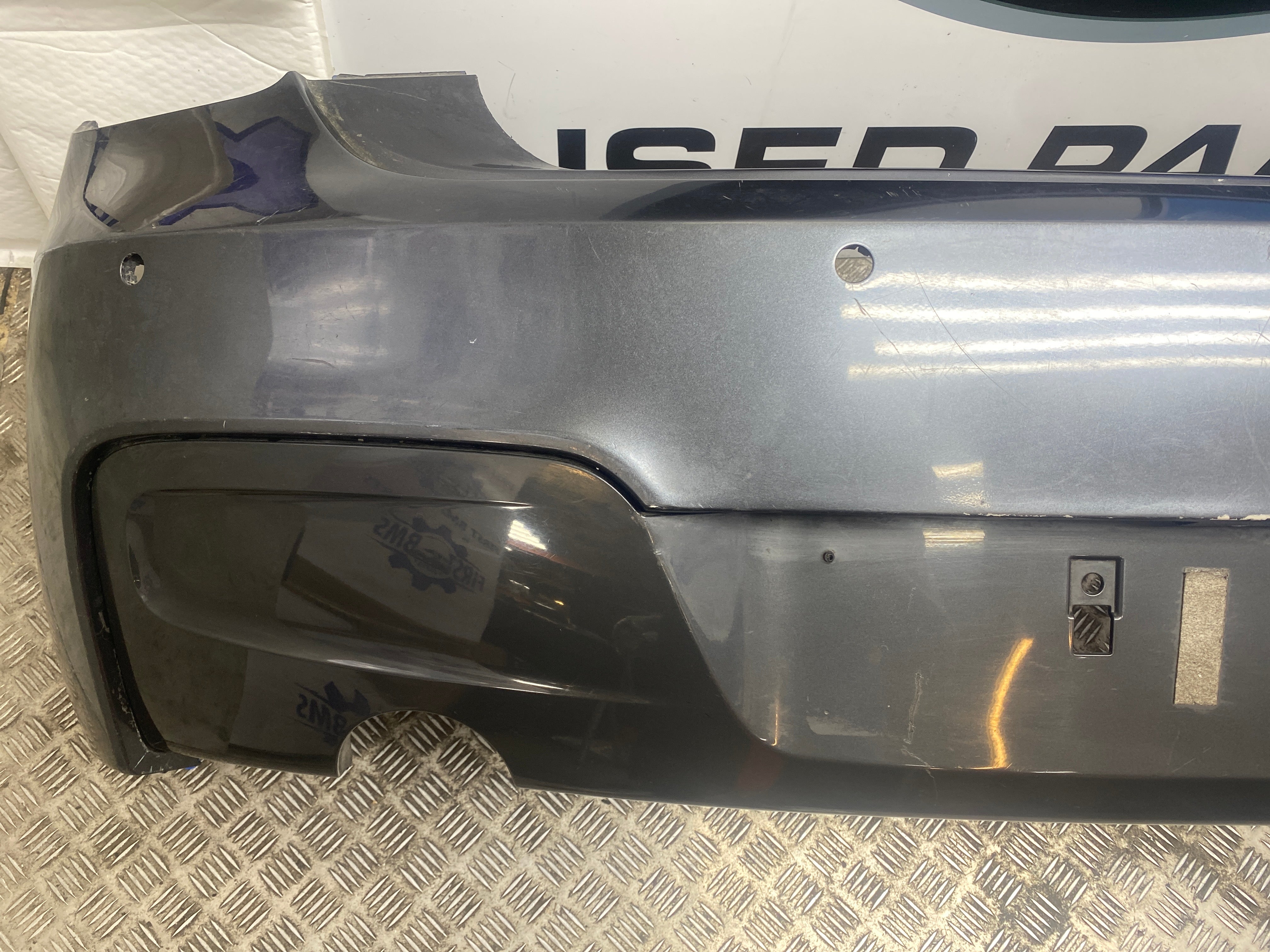 BMW 1 Series F20 M Sport LCI Rear Bumper Without Sensors – 2015–2019