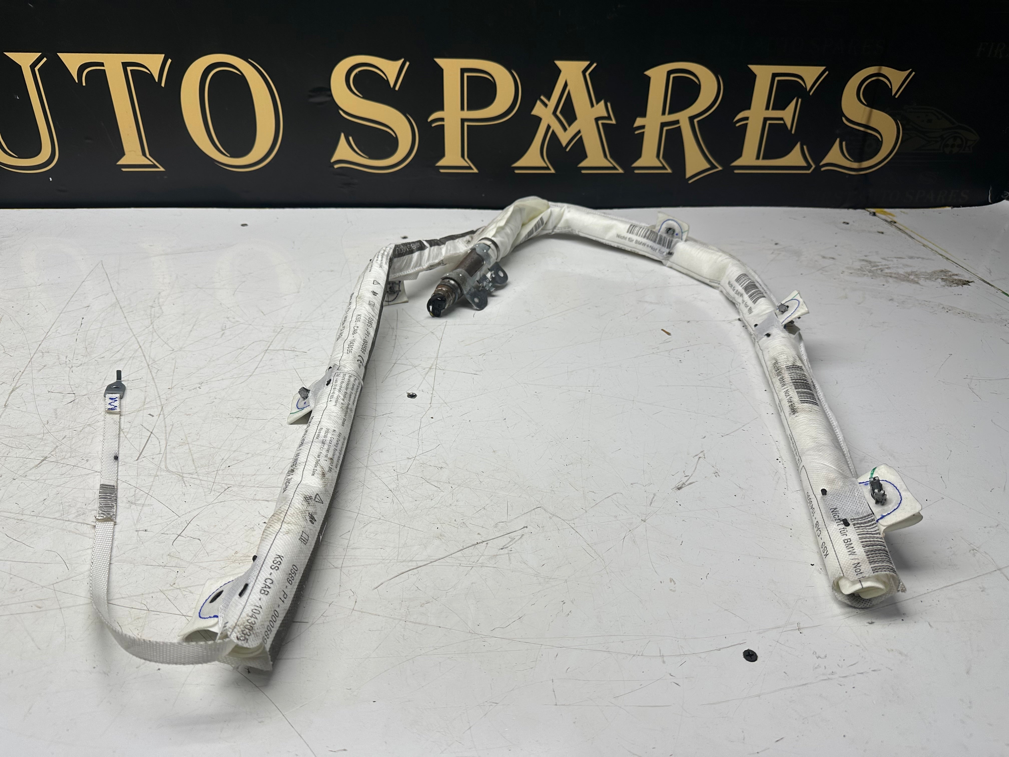 BMW 5 Series Roof Curtain Airbag Left (84737251710) (17B146106772) (0589-P1-000589)