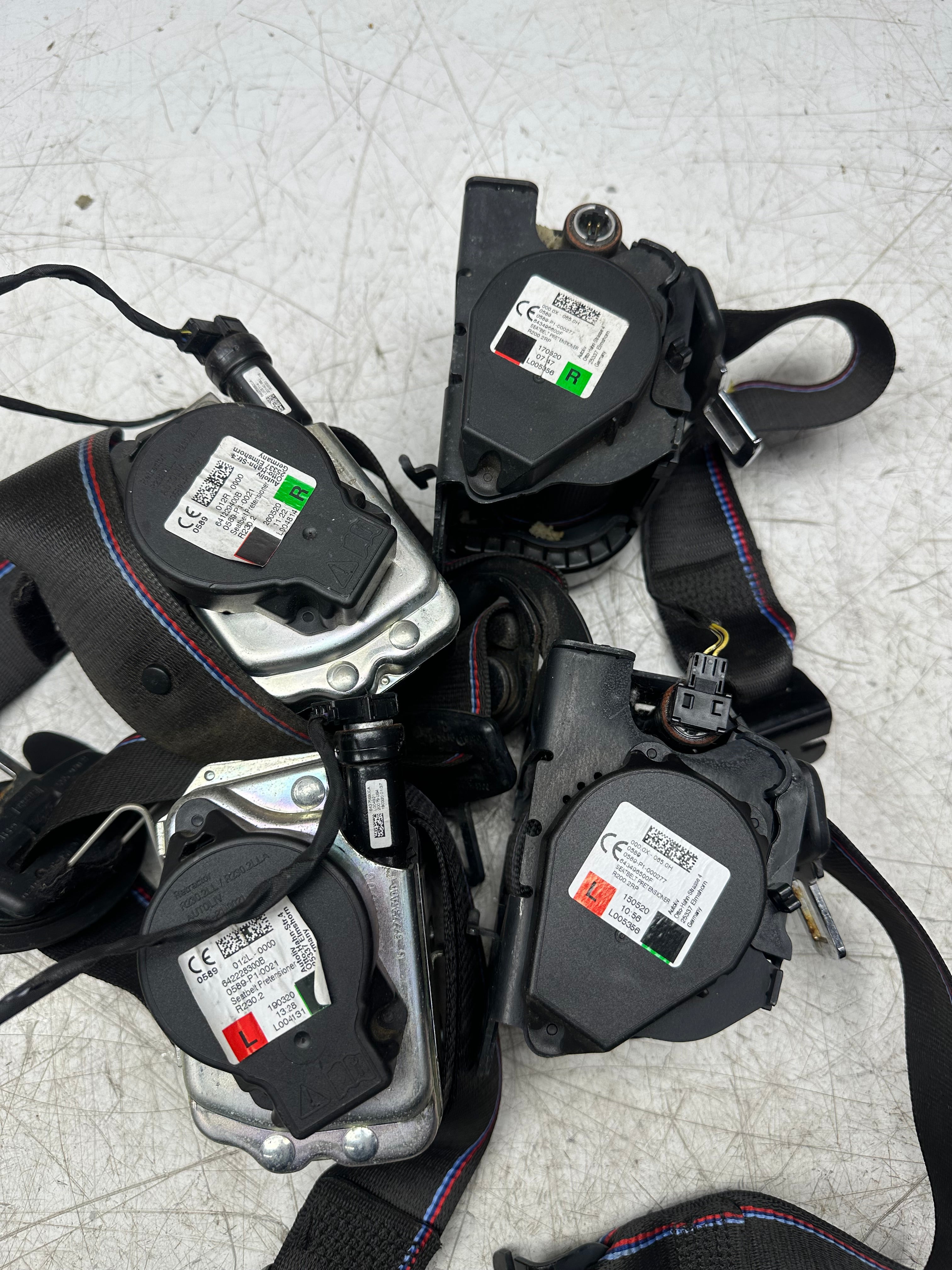 BMW 1 Series F40 M-Sport Seatbelts Set of 4