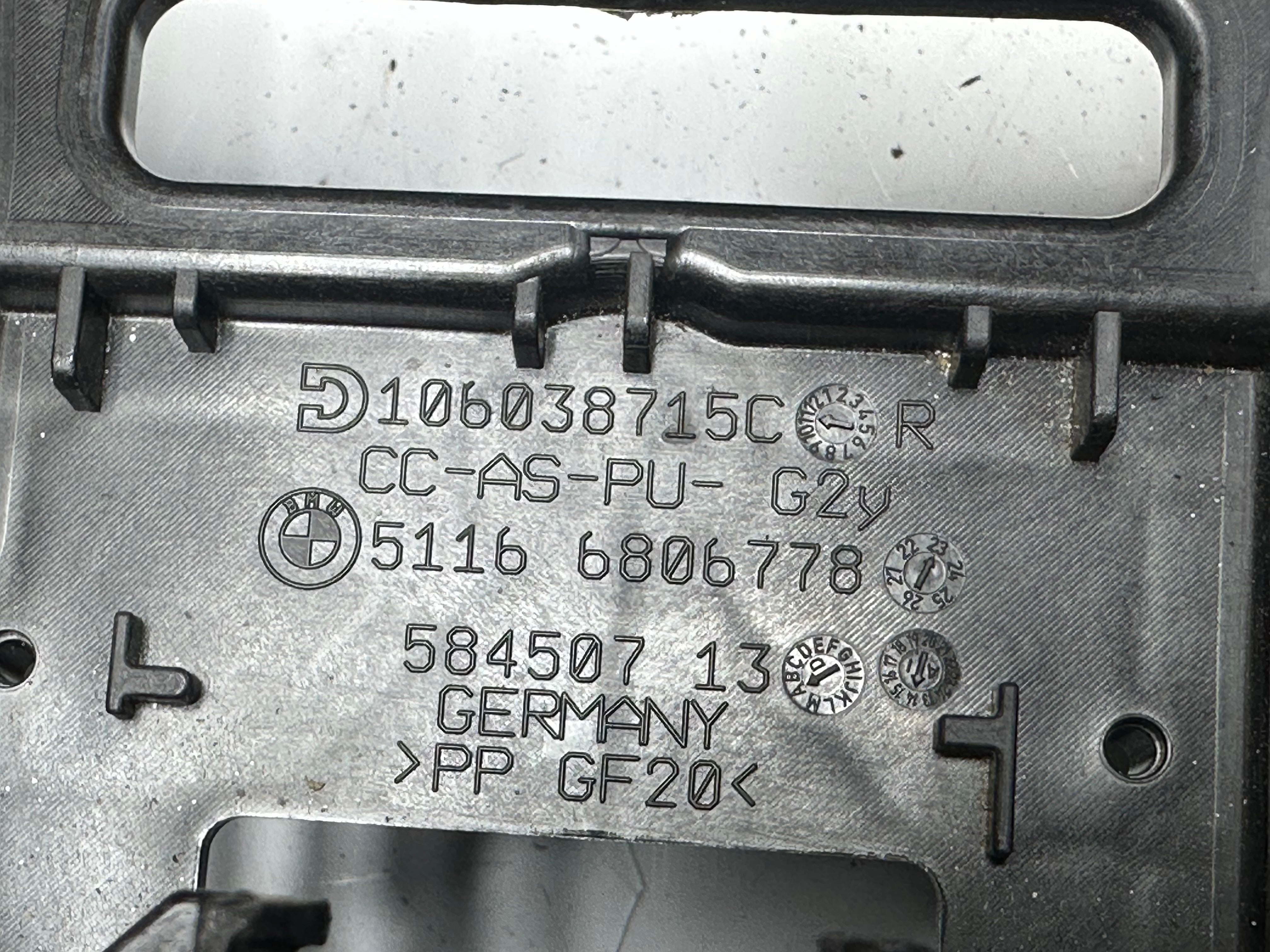 BMW 3 Series G20 G21 G28 2018-2024 Centre Console (106038715C) (5116 6806778)