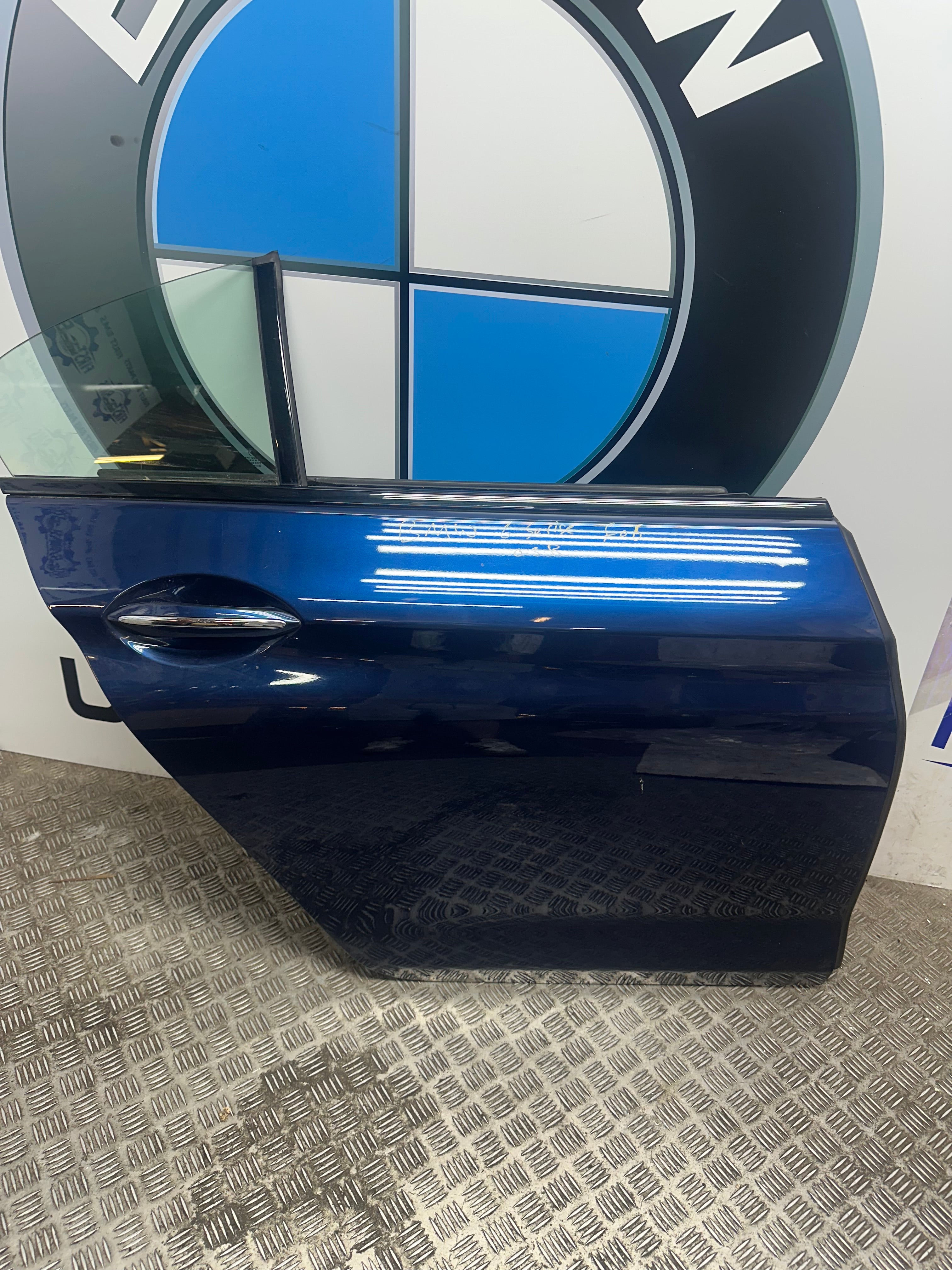 BMW 6 Series F06 Gran Coupe Rear Driver Side Door – 2012–2018 (Blue C10)