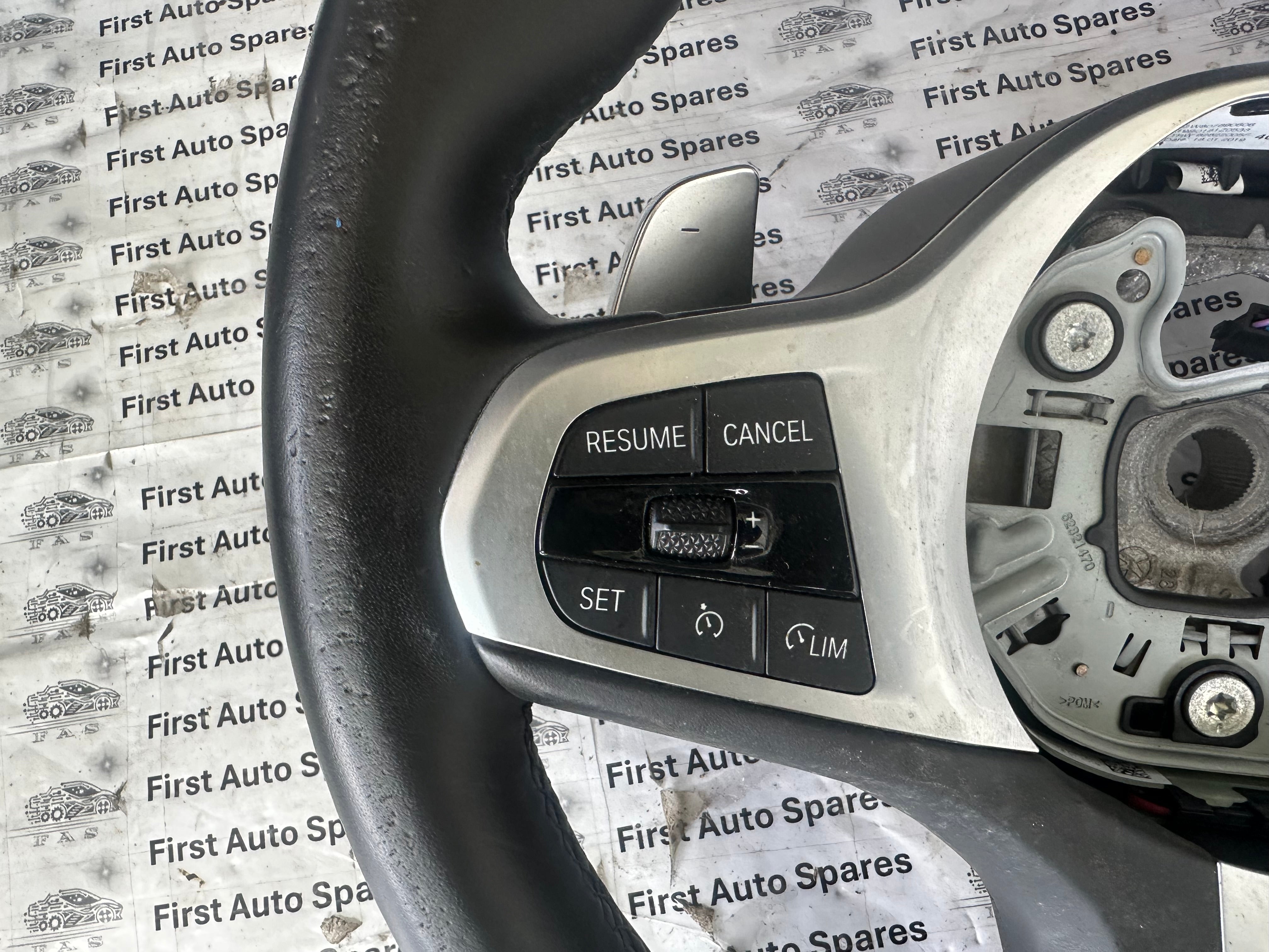 BMW G20 3 Series 2019 M Sport Flappy Paddle Leather Steering Wheel (7857776-03)