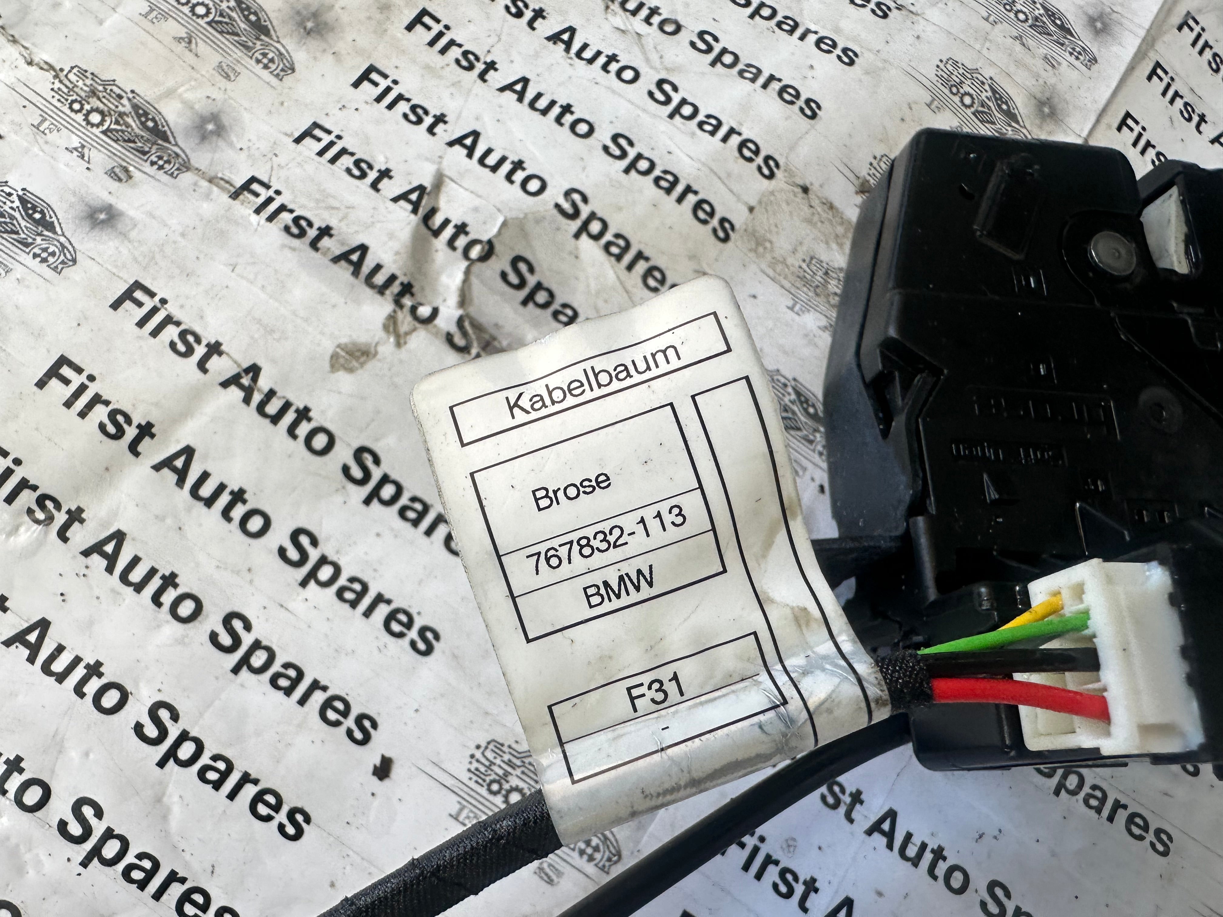 BMW 4 Series Gran Coupe F36 2019 Tailgate Lock (912935-112)