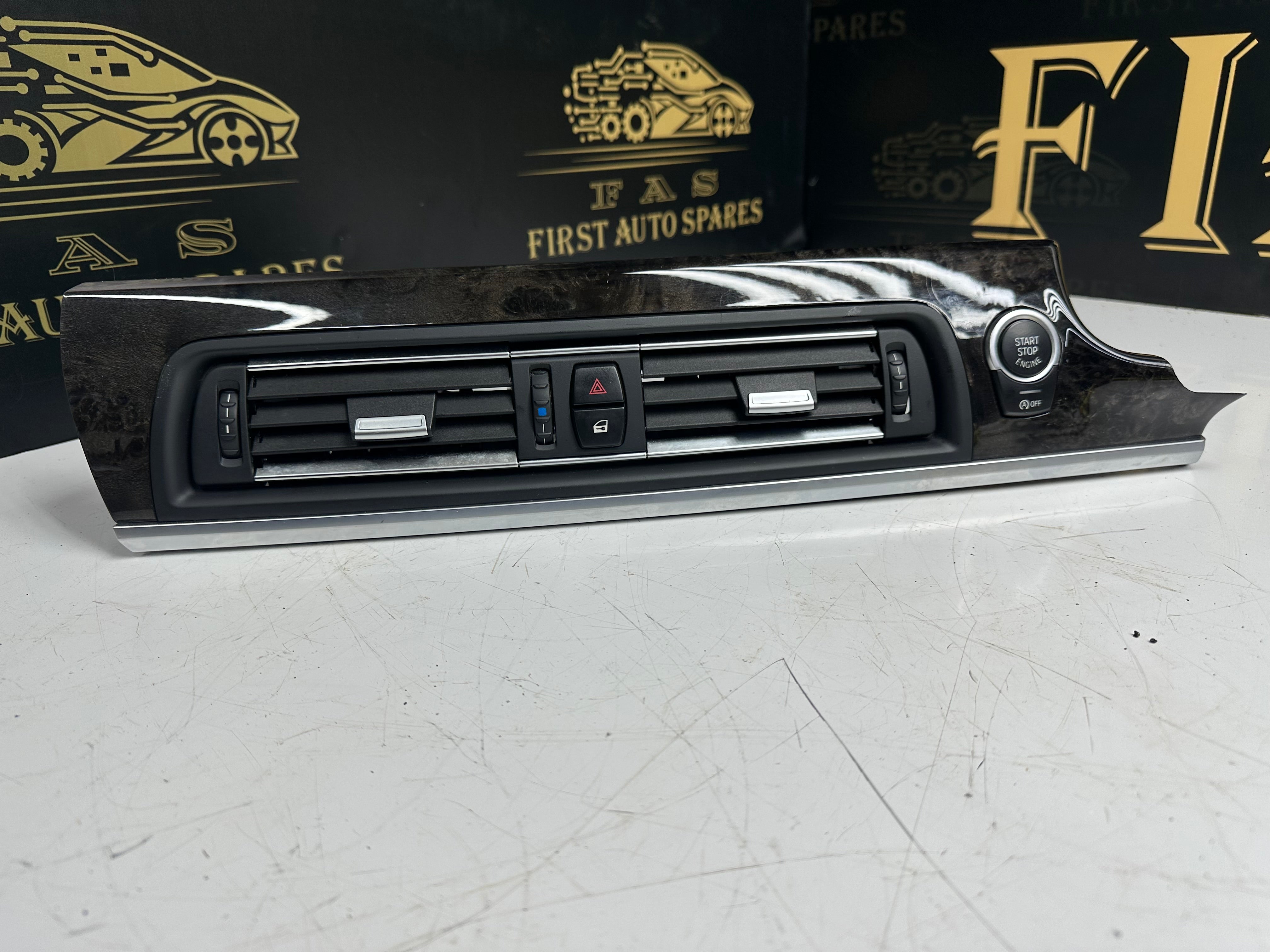 BMW 6 Series M Sport Gran Coupe Dash Air Vent Trim with Grilles & Start/Stop Button