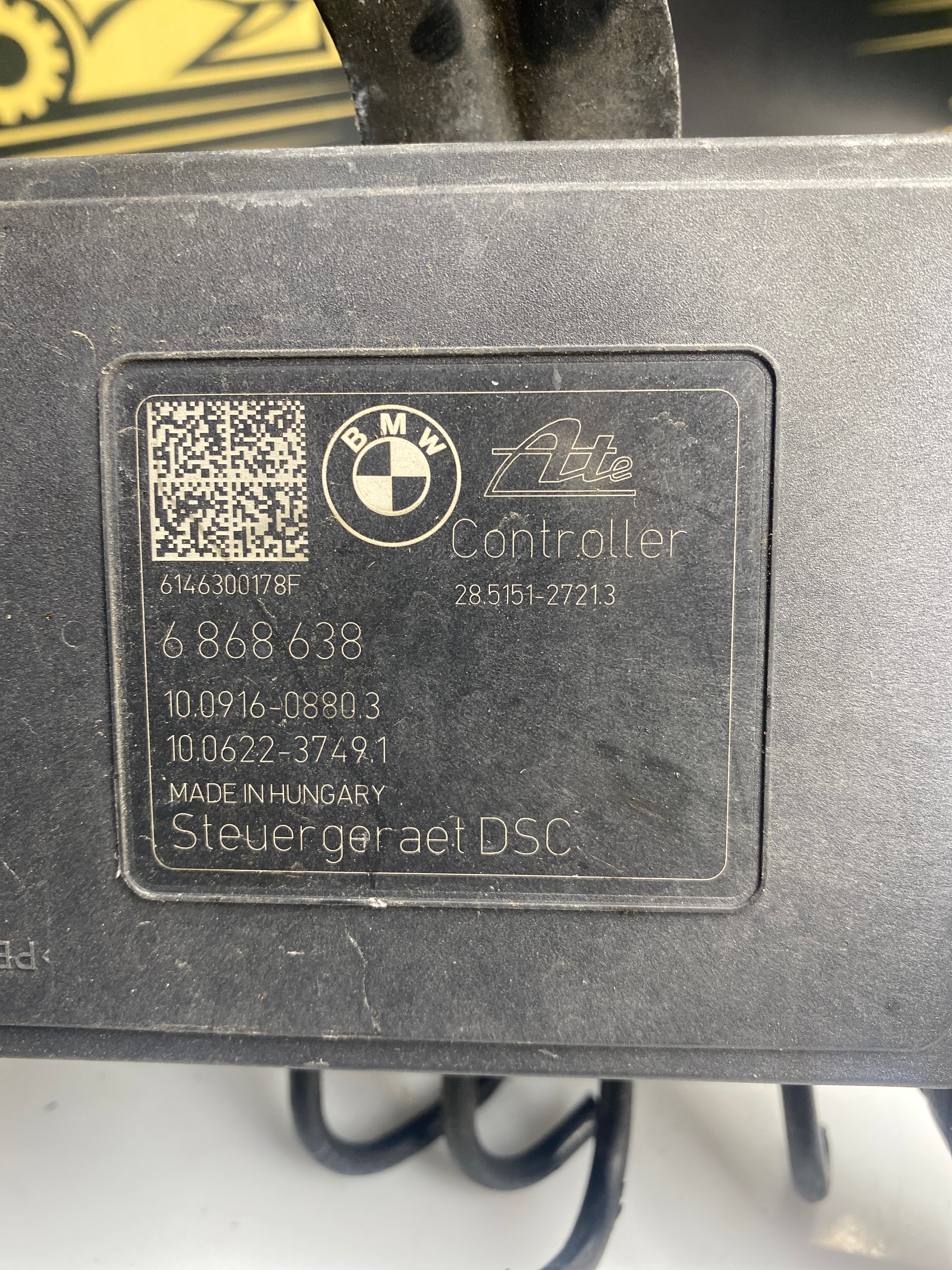 BMW 1 Series F20/F21 & 3 Series F30/F31 ABS Pump & DSC ECU Controller MK100 (6868638)