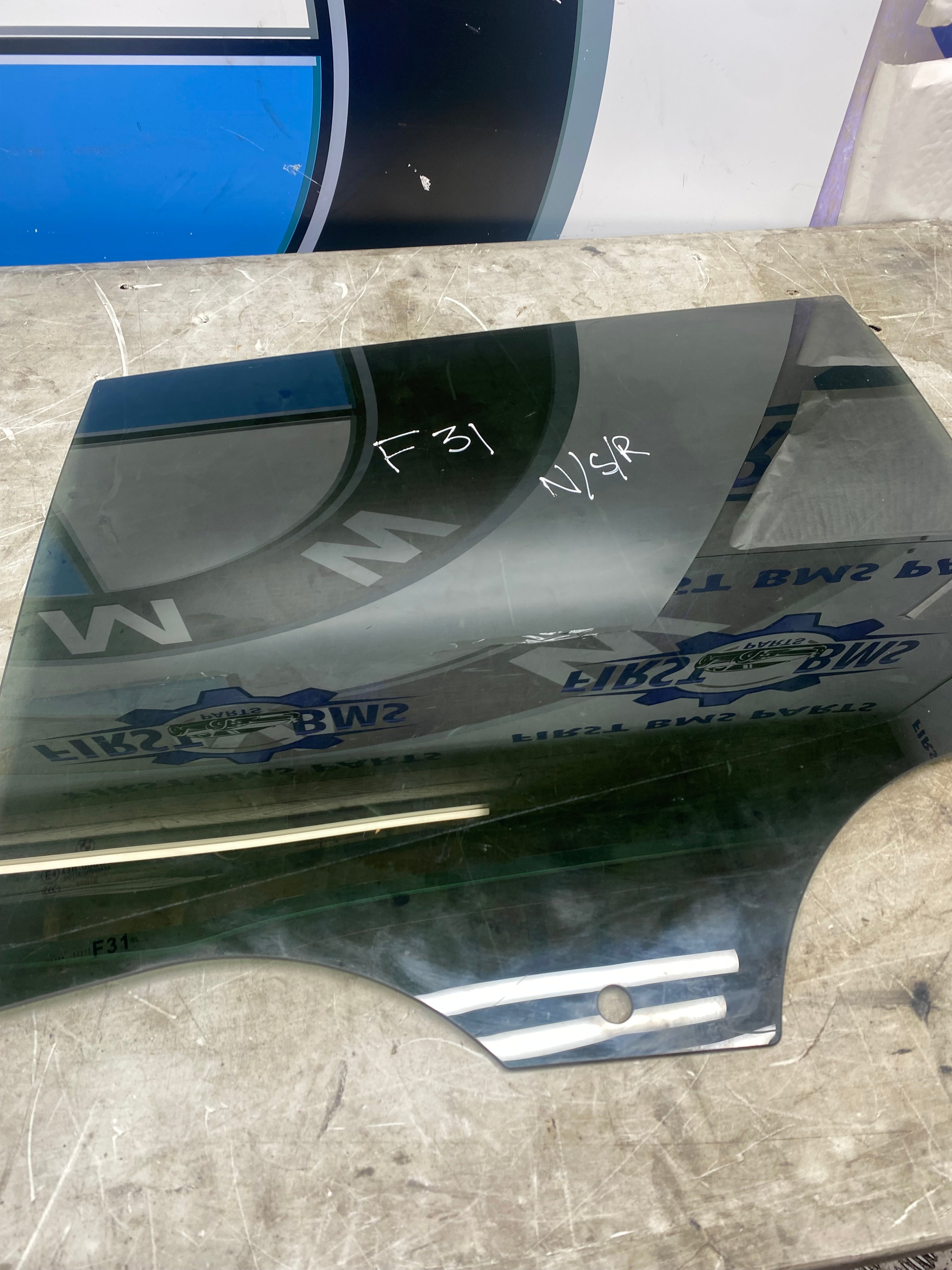 BMW 3 Series F31 Rear Passenger Side Window Glass – 2012–2019