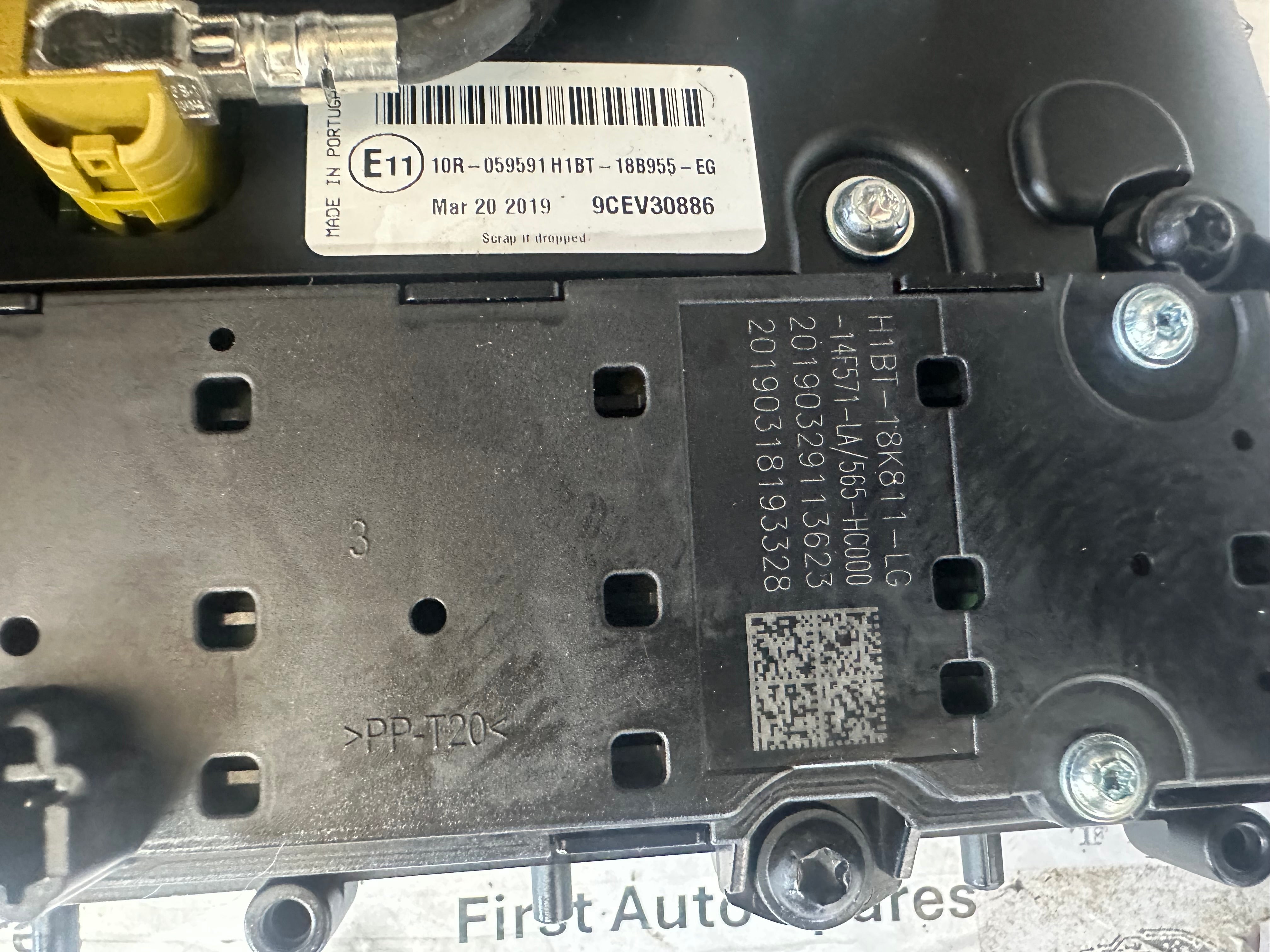 Ford Transit Custom Audio & Sat Nav Display Screen (10R-059591) (H1BT-18B955-EG)