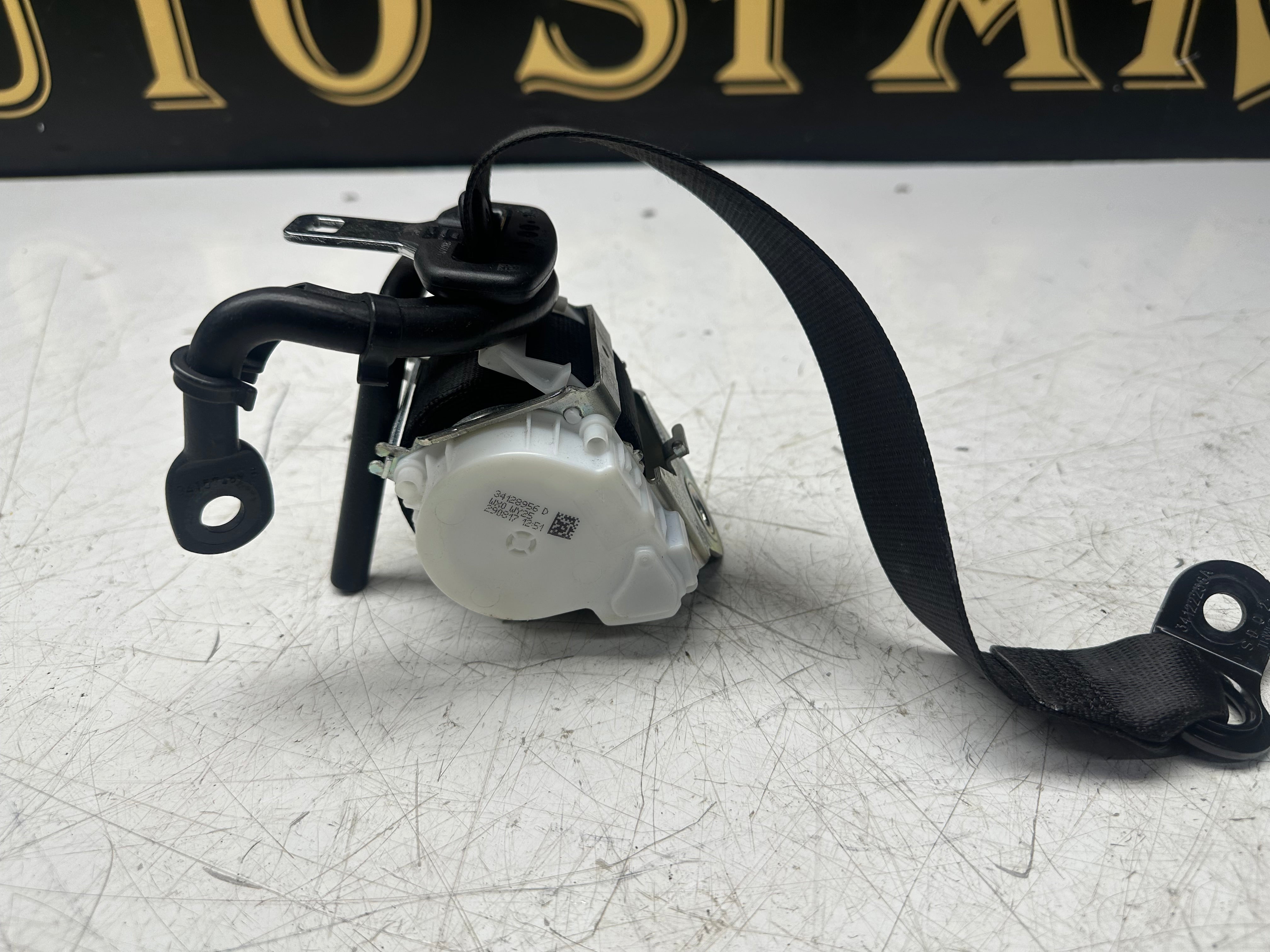 BMW i3 I01 2018-22 LCI Seat Belt - Passenger Rear Left Side (34128956D)