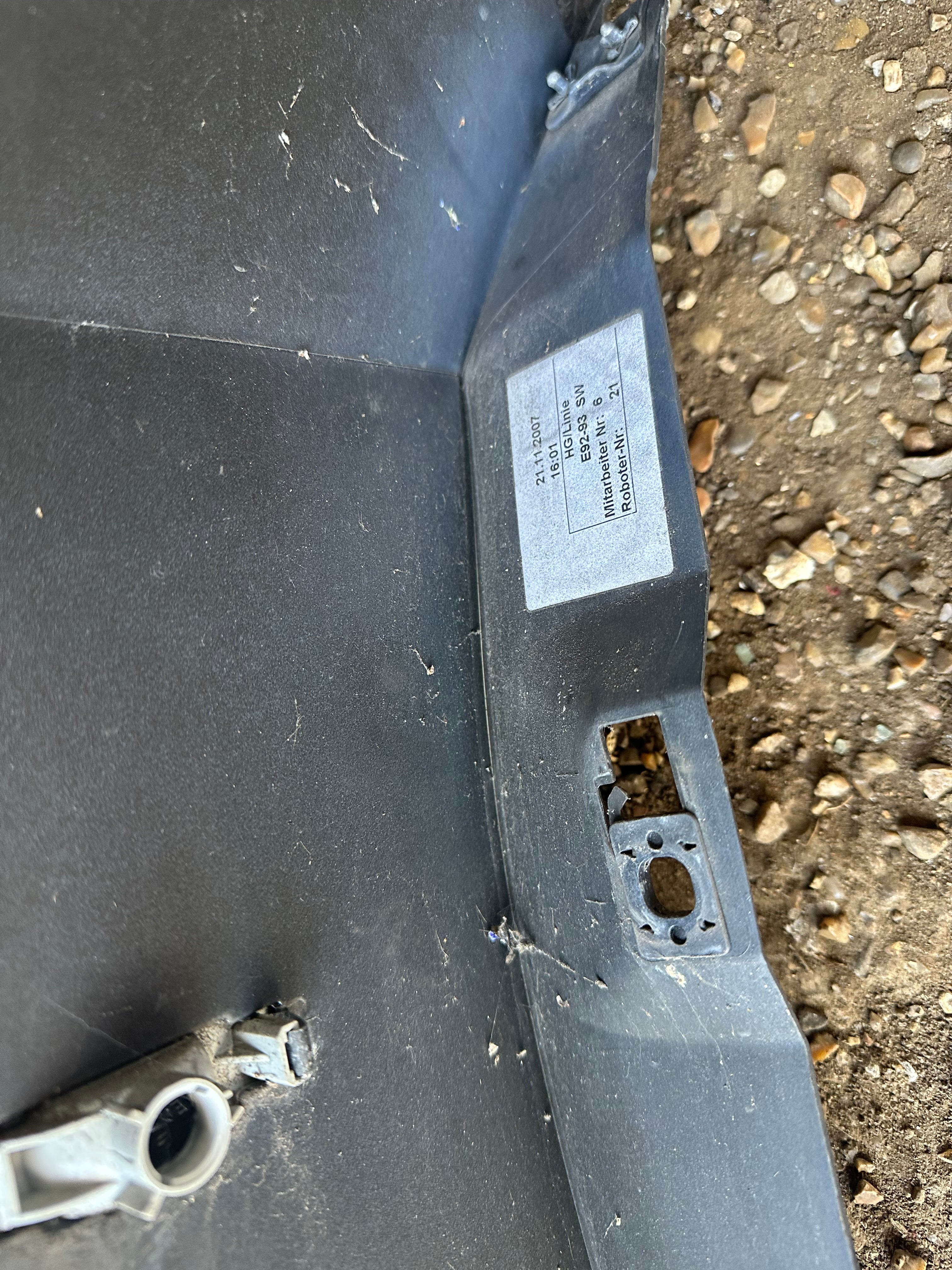 BMW 3 Series Coupe E92 E93 2006–2013 Right Wing Fender