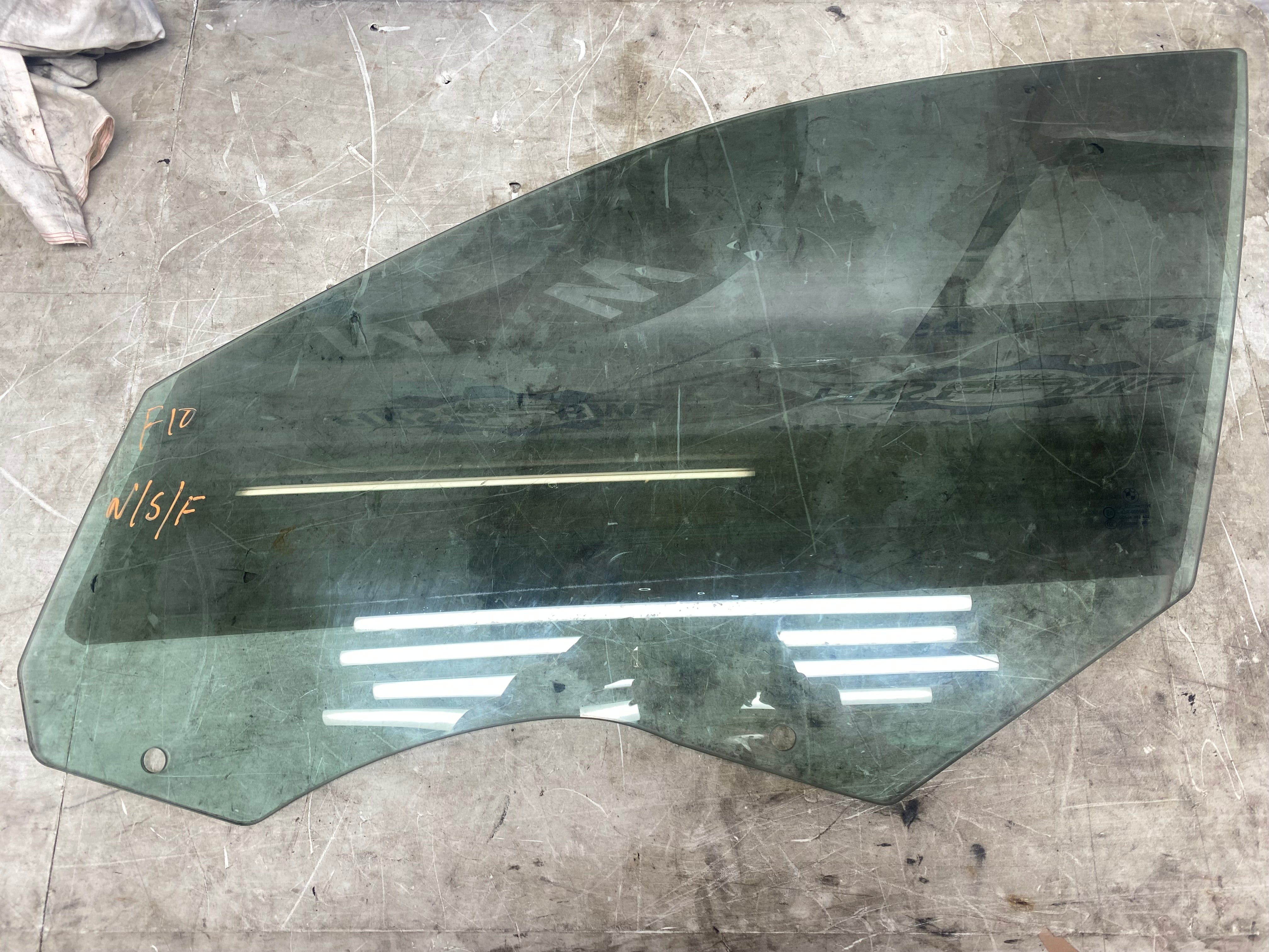 BMW 5 Series F10 Front Driver Side Window Glass – 2010–2017