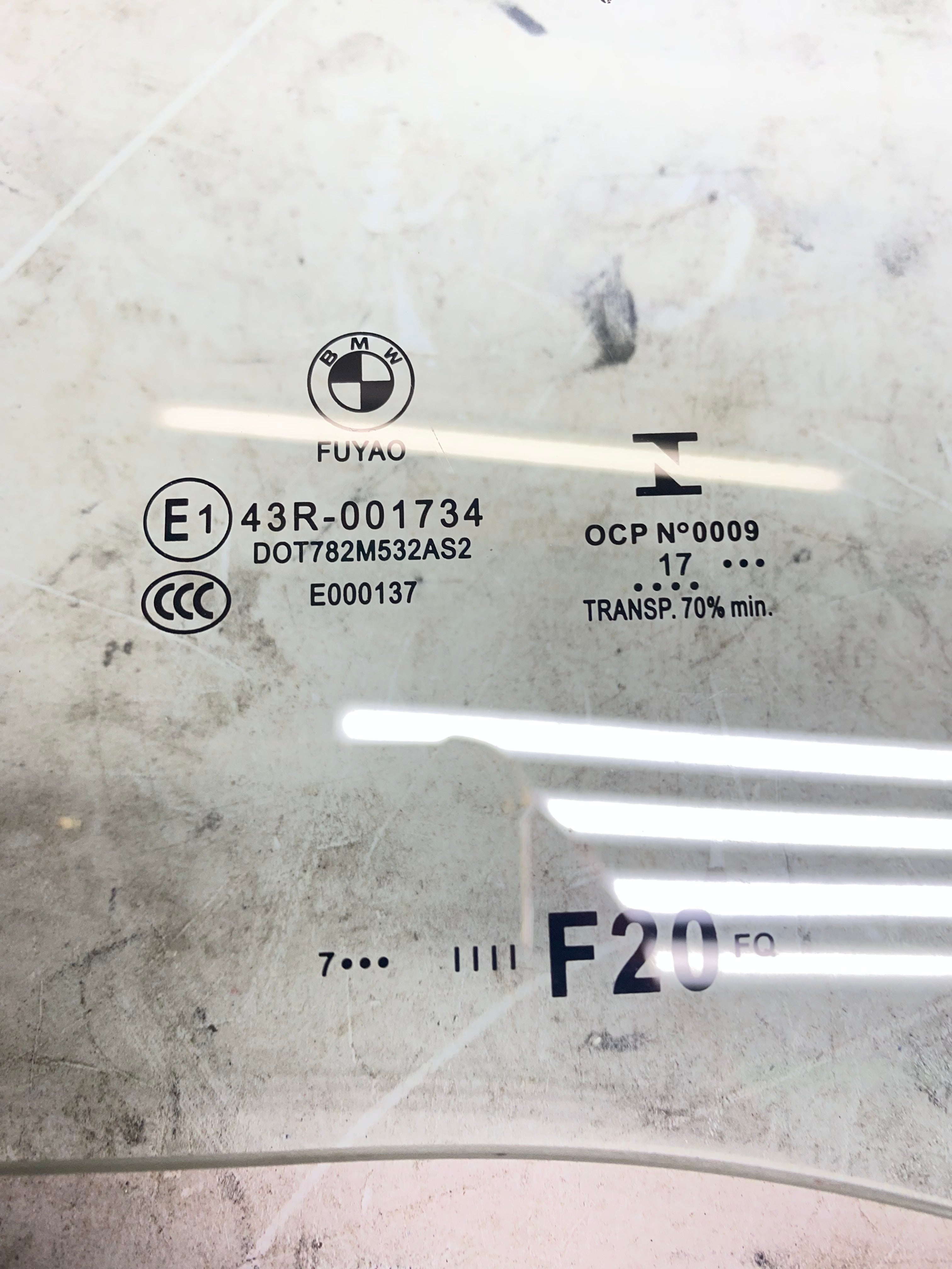 BMW 1 Series F20 Rear Window Glass – 2011–2019