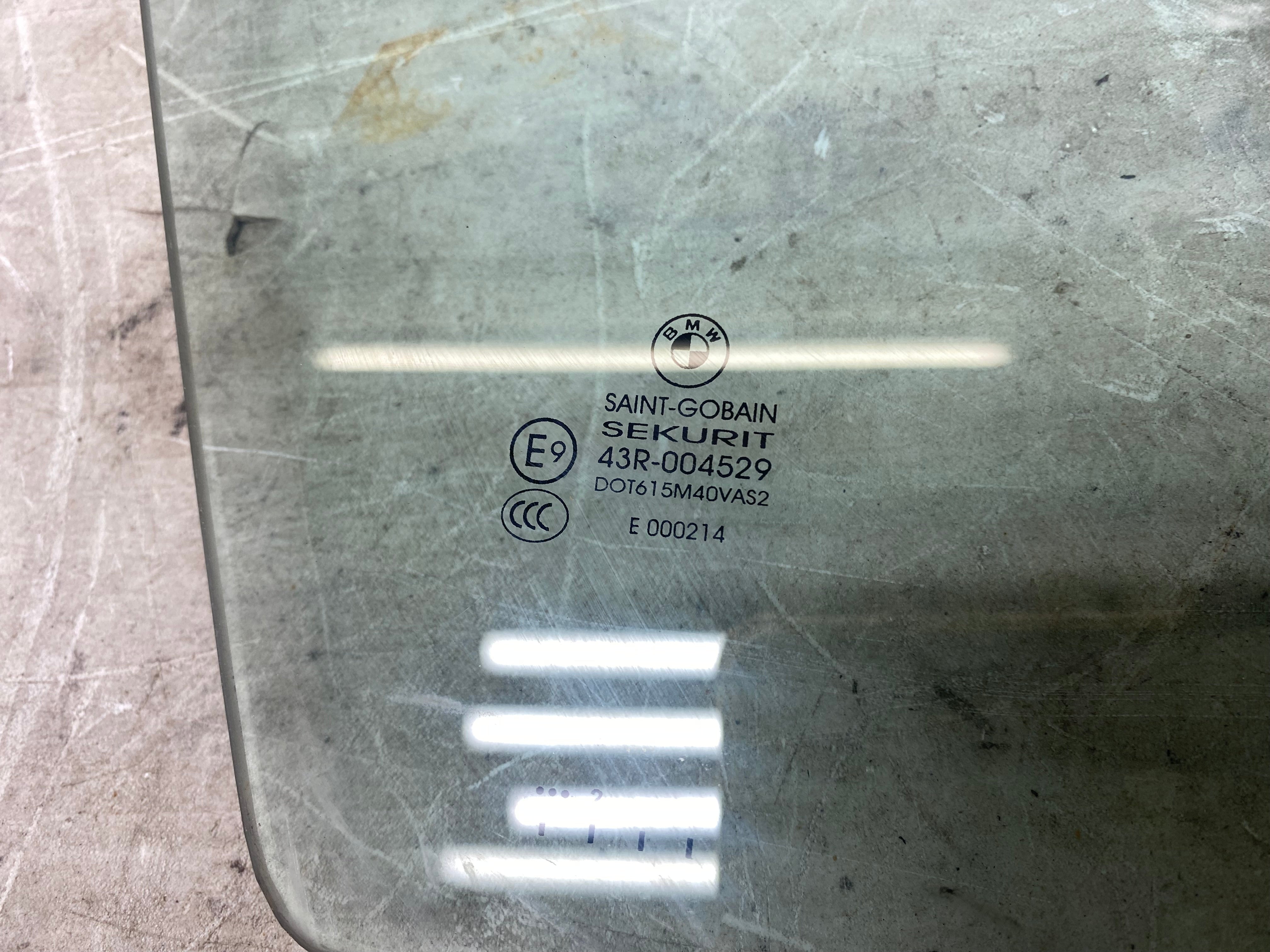 BMW X3 F25 Front Driver Side Window Glass – 2010–2017