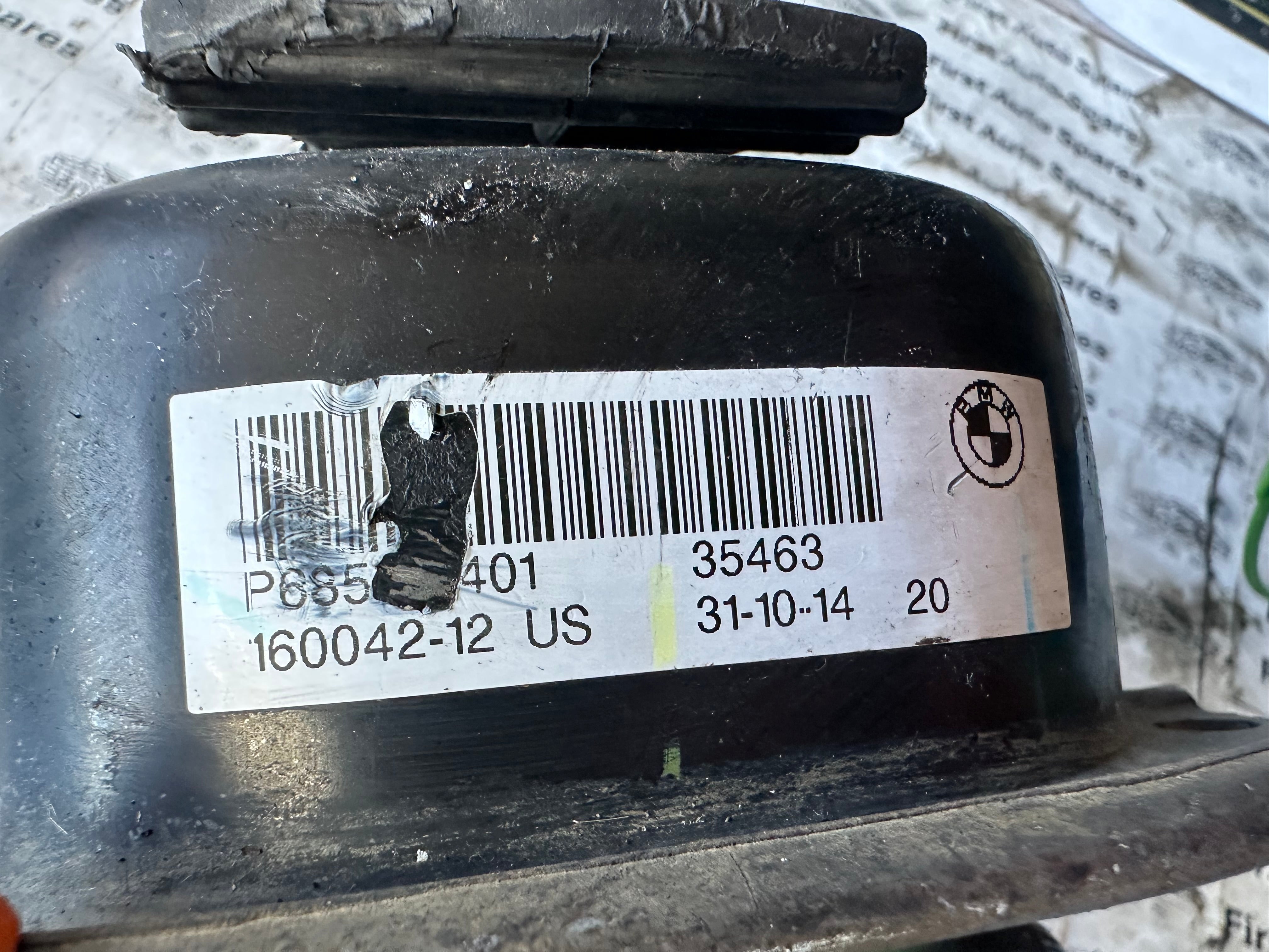 BMW X5 F15 Front Left Passenger Engine Mount (160042-12) (P685310401)