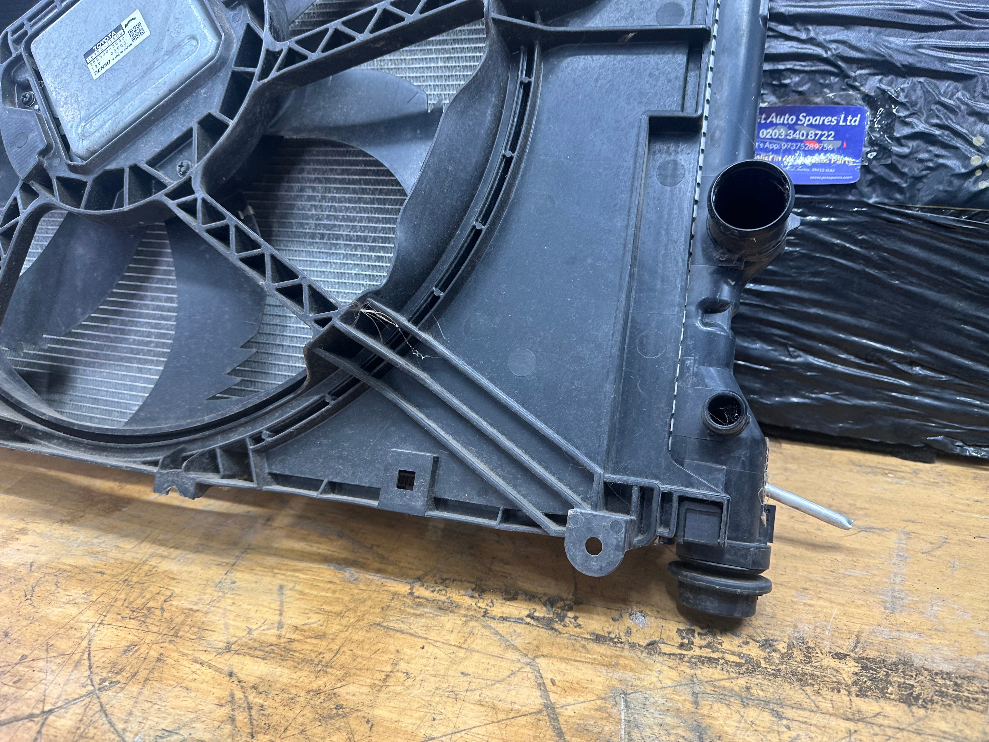 Toyota RAV4 2019–22 Hybrid Radiator Pack (1636331500)