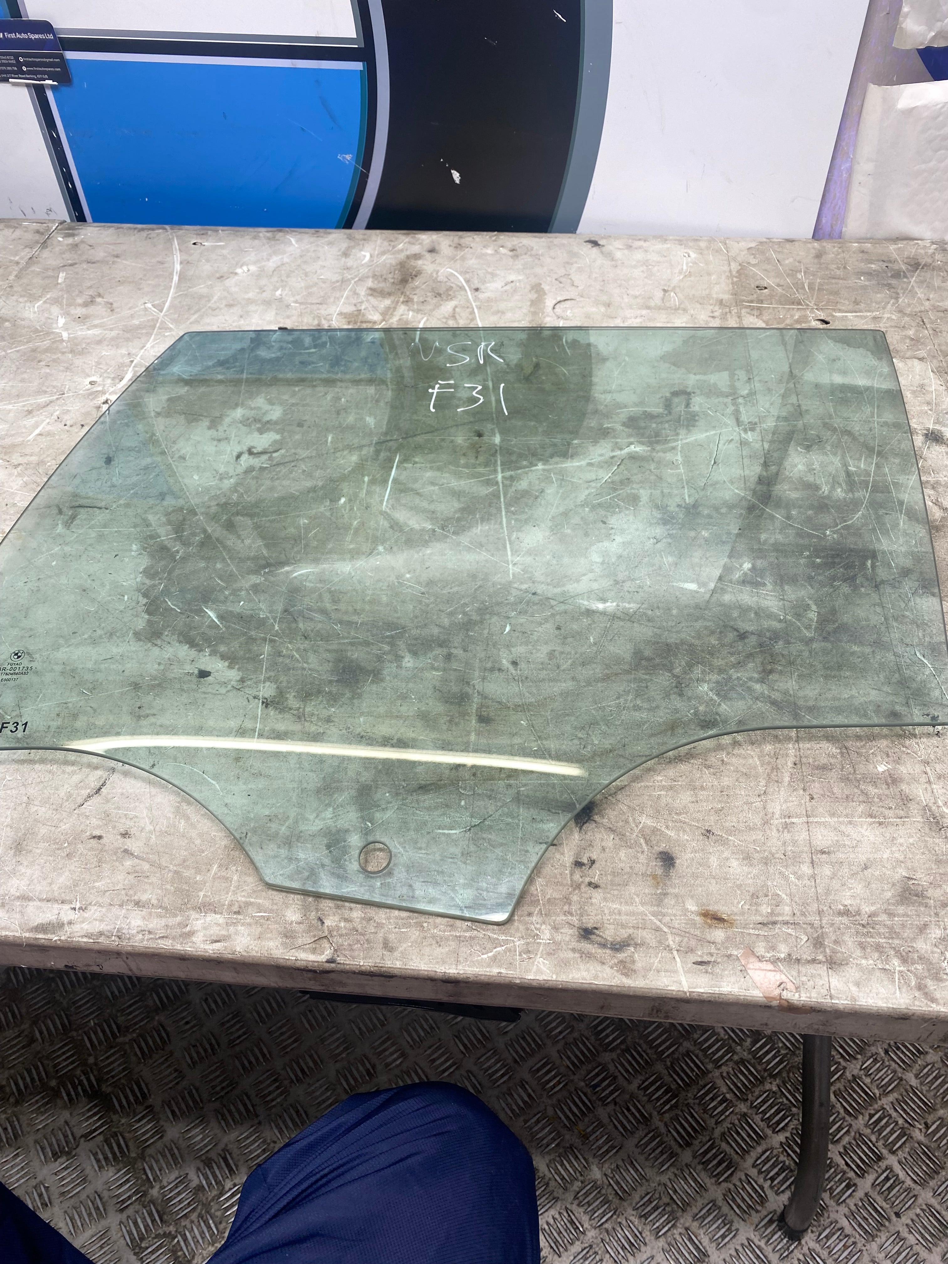 BMW 3 Series F31 Rear Passenger Side Window Glass – 2012–2019