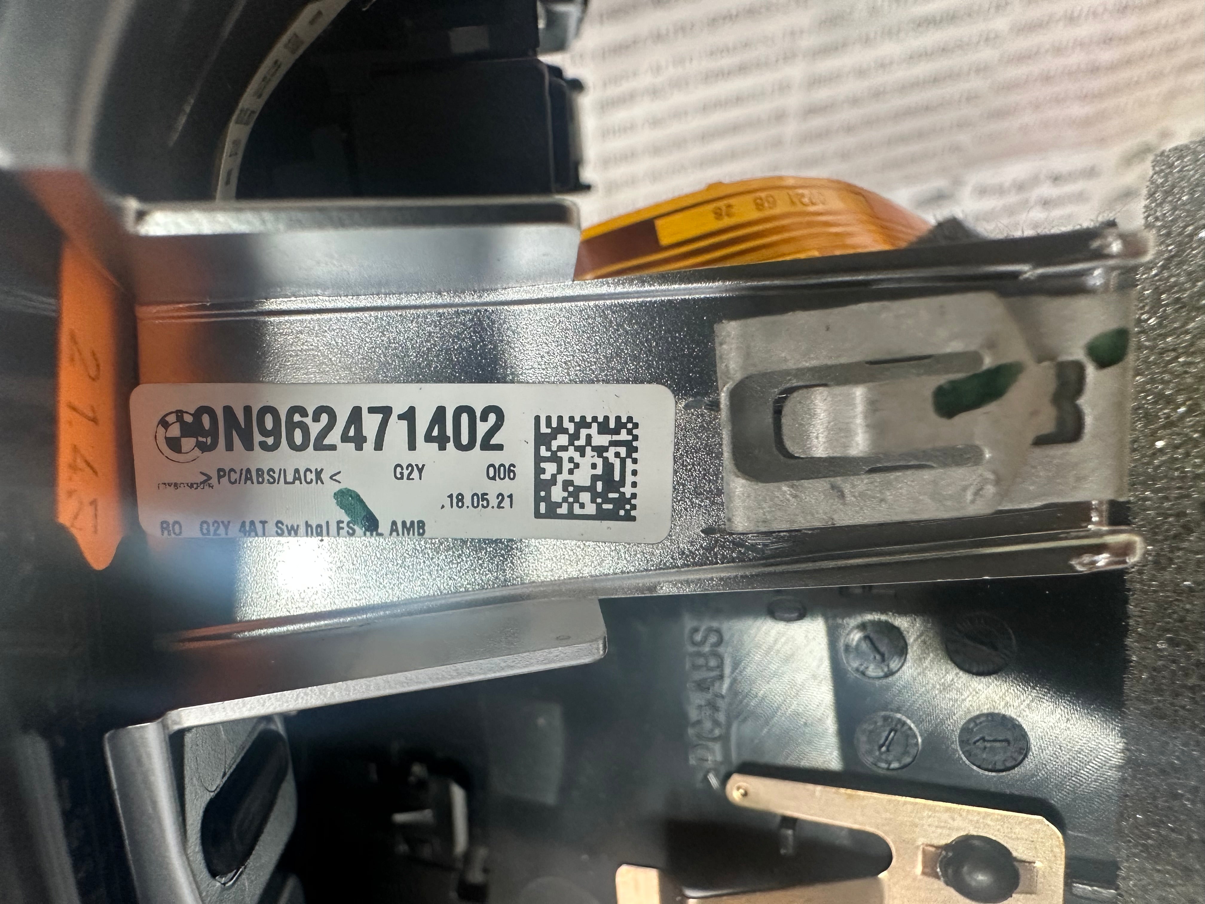 BMW 4 & 3 Series G20 G80 Dashboard Air Vent Grille Right Side (6848619, 9N962471402)