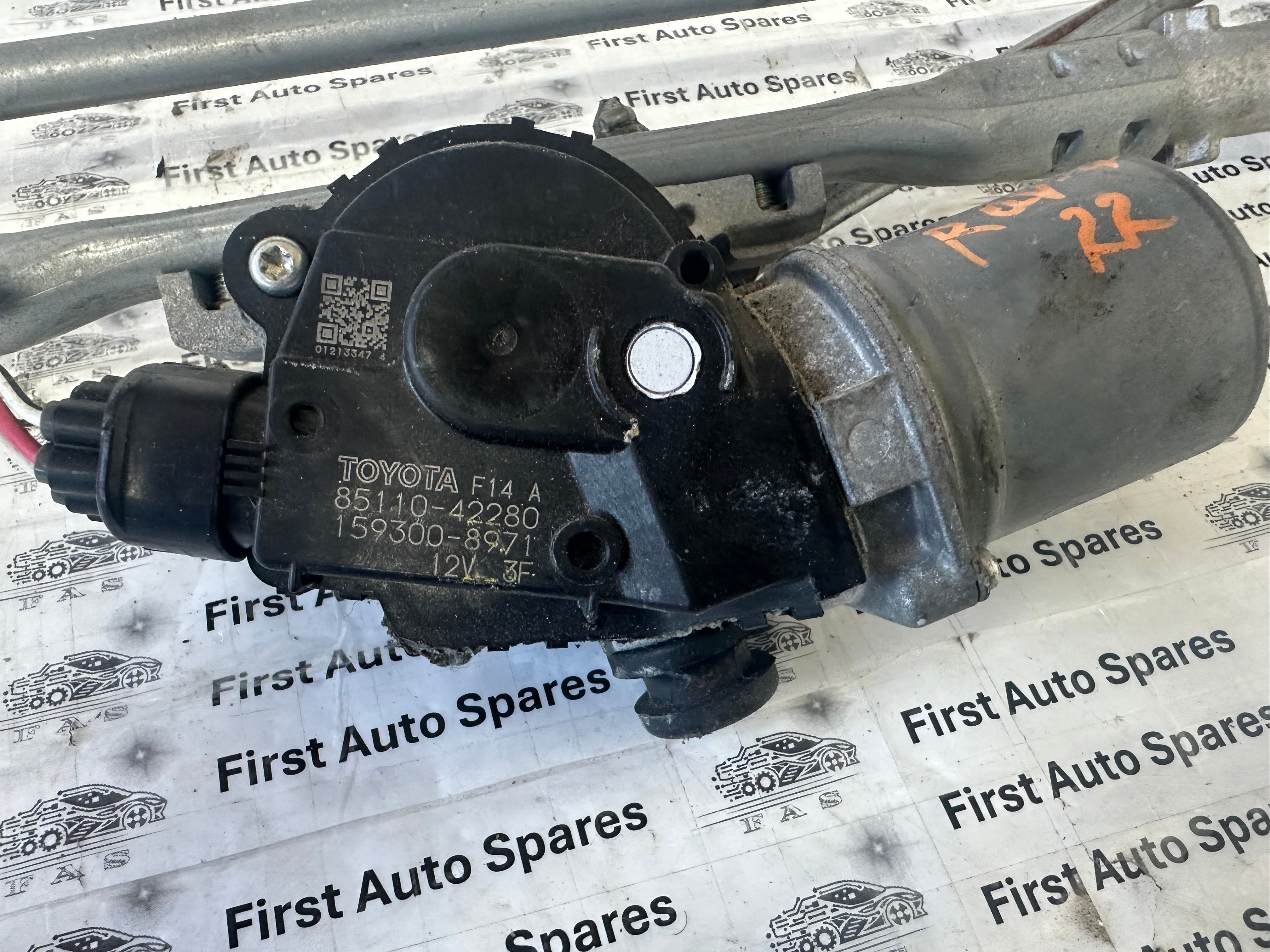 Toyota RAV4 F14 MK5 Front Wiper Motor & Linkage (85110-42280) (159300-8971)