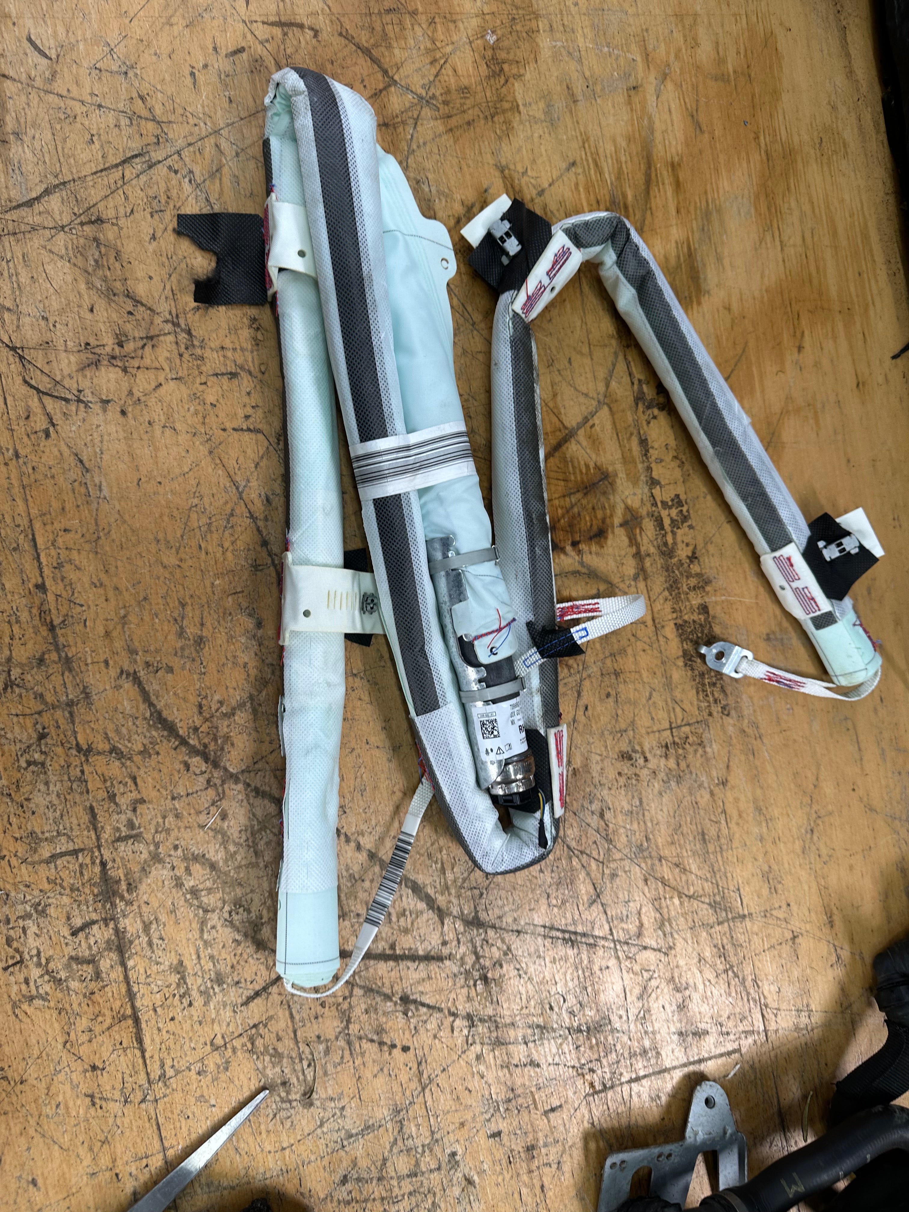 BMW X3 Series X3M G01 RH Right Driver’s Roof Curtain Airbag (7396862-19) (7396862)