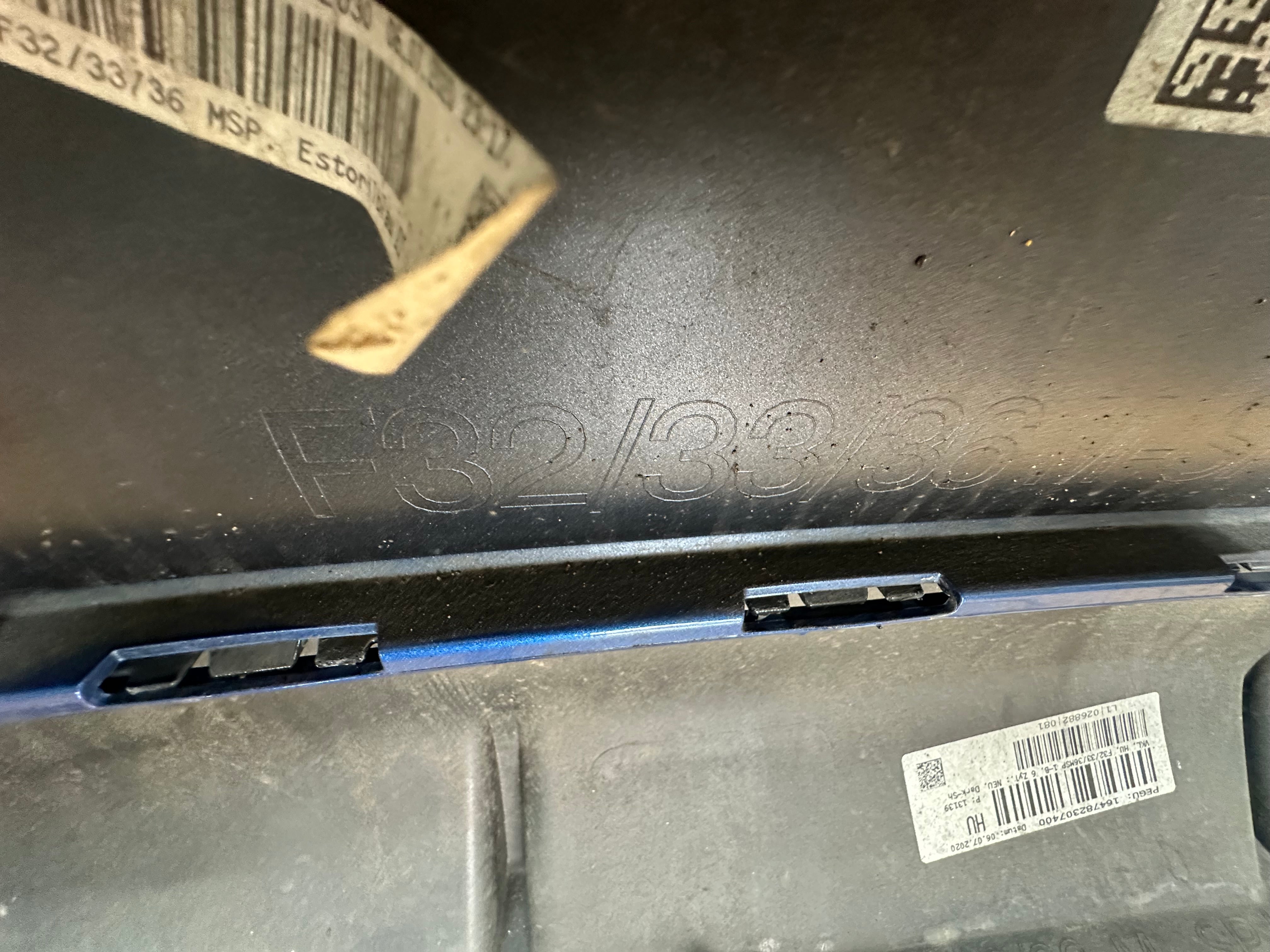 BMW 4 Series F32 / F33 / F36 M Sport Rear Bumper