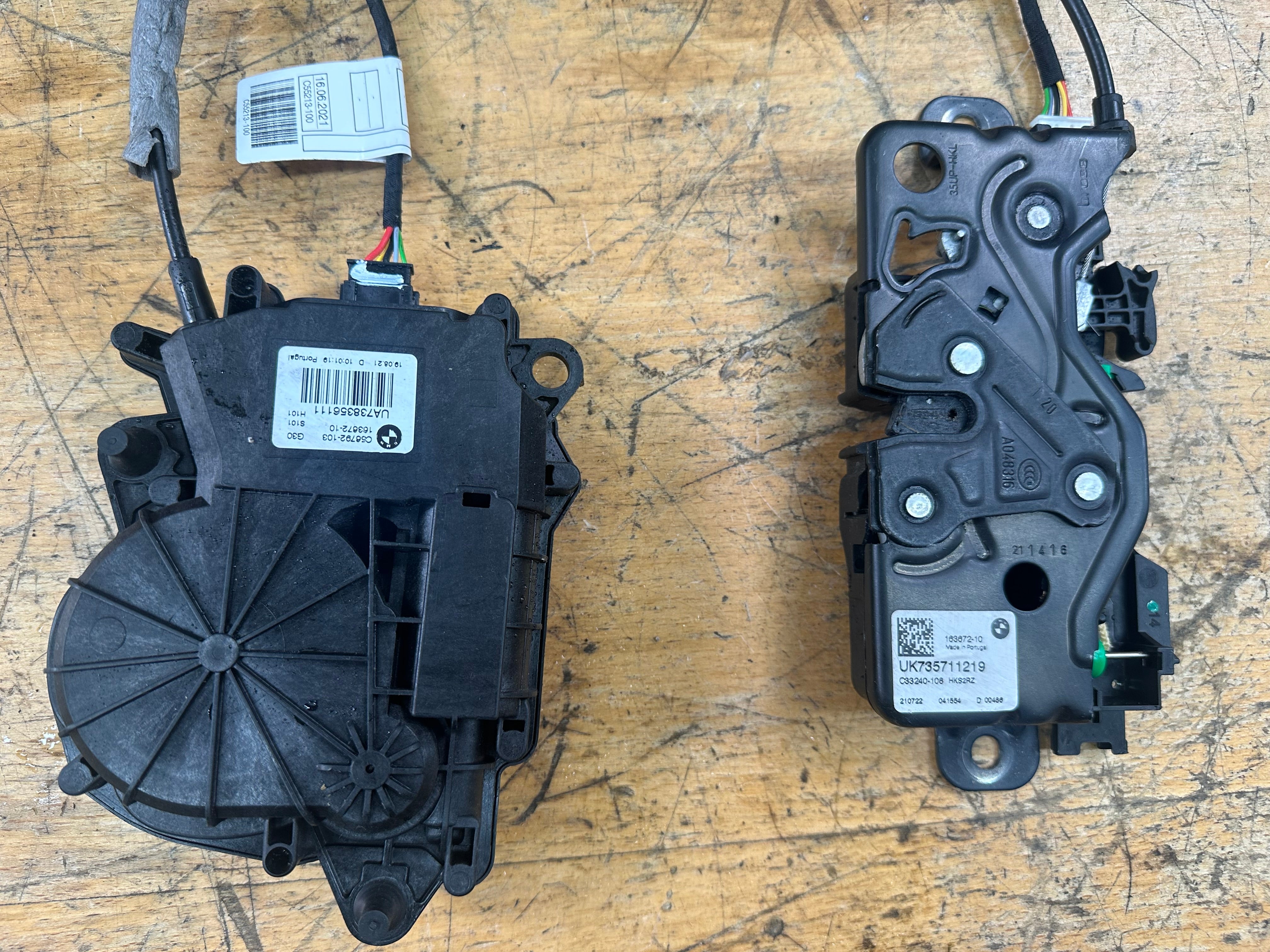 BMW 5 G30 G38 2019 Tailgate Trunk Boot Lock Catch Latch (738356111) (735711219)