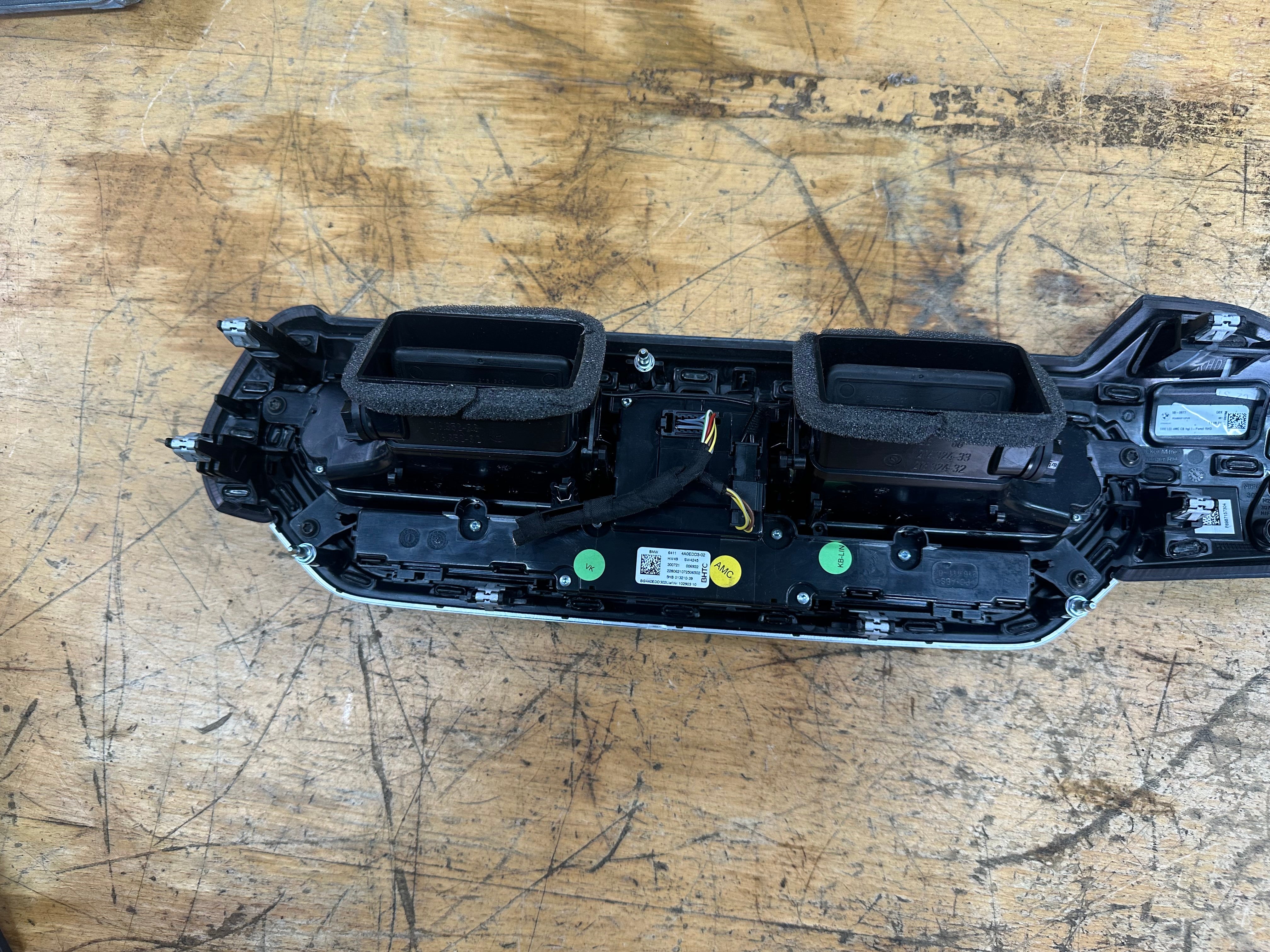 BMW X3M / X4 Series G01 G02 Air Vent Grill – AC Climate Control Panel (9855409)