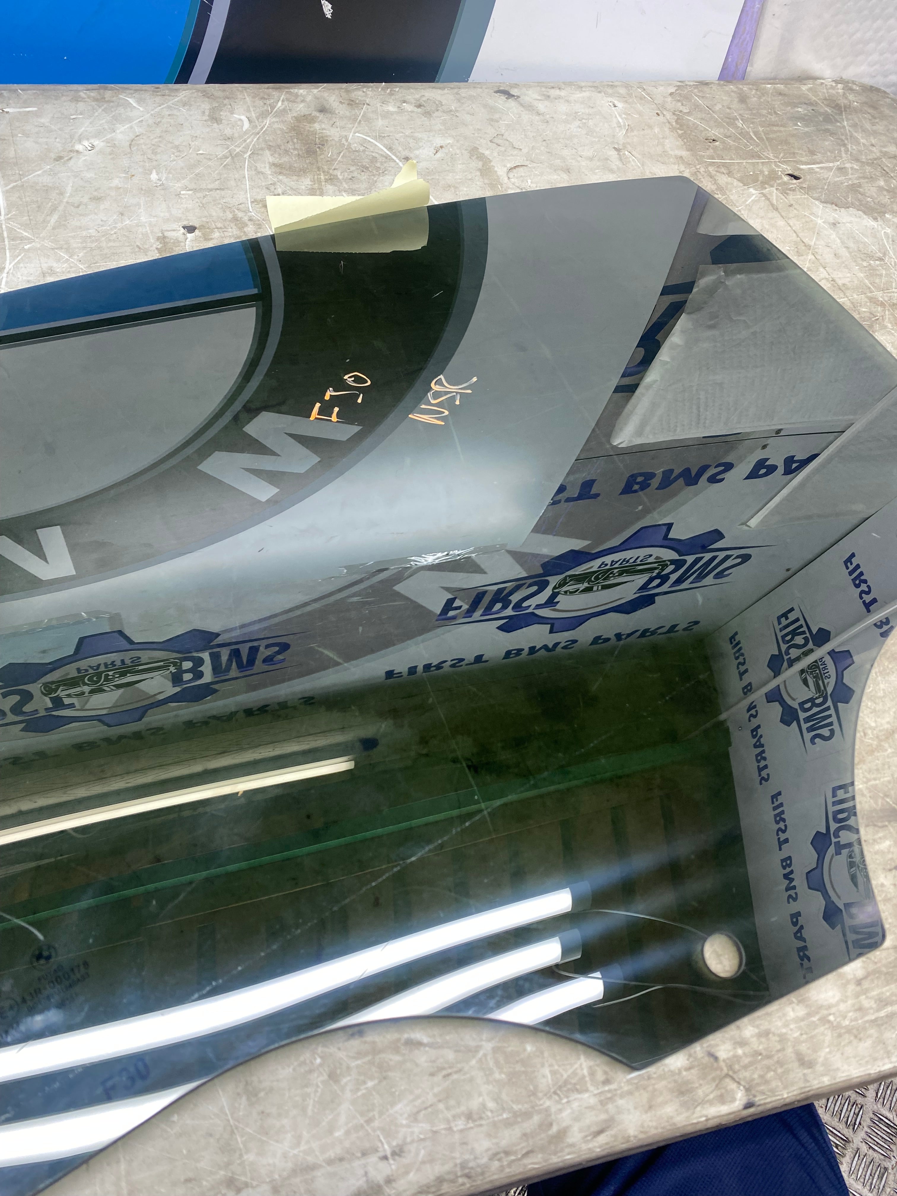 BMW 3 Series F30 Rear Passenger Side Window Glass – 2012–2019