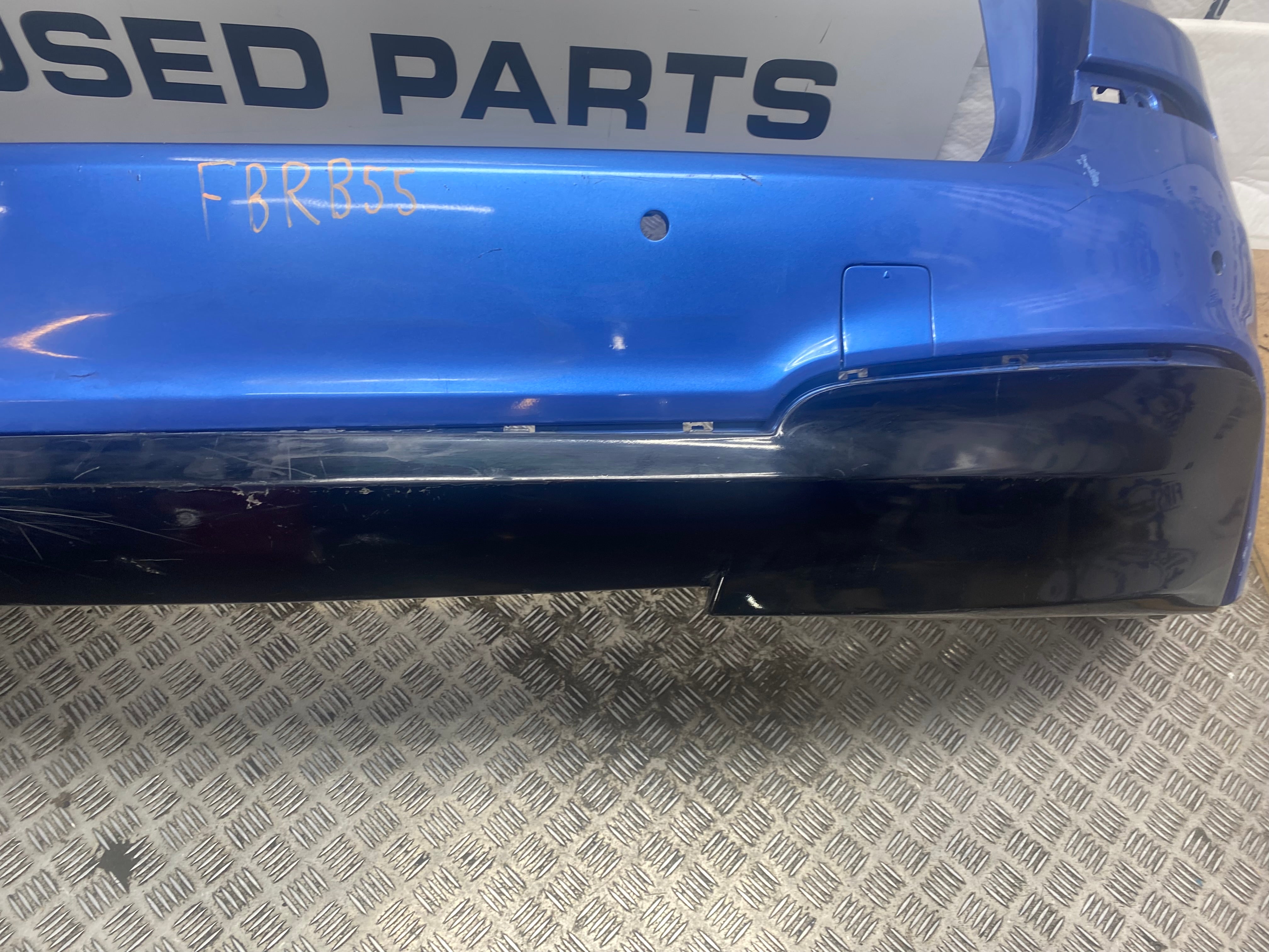 BMW X3 F25 M Sport Blue Rear Bumper – 2011–2014