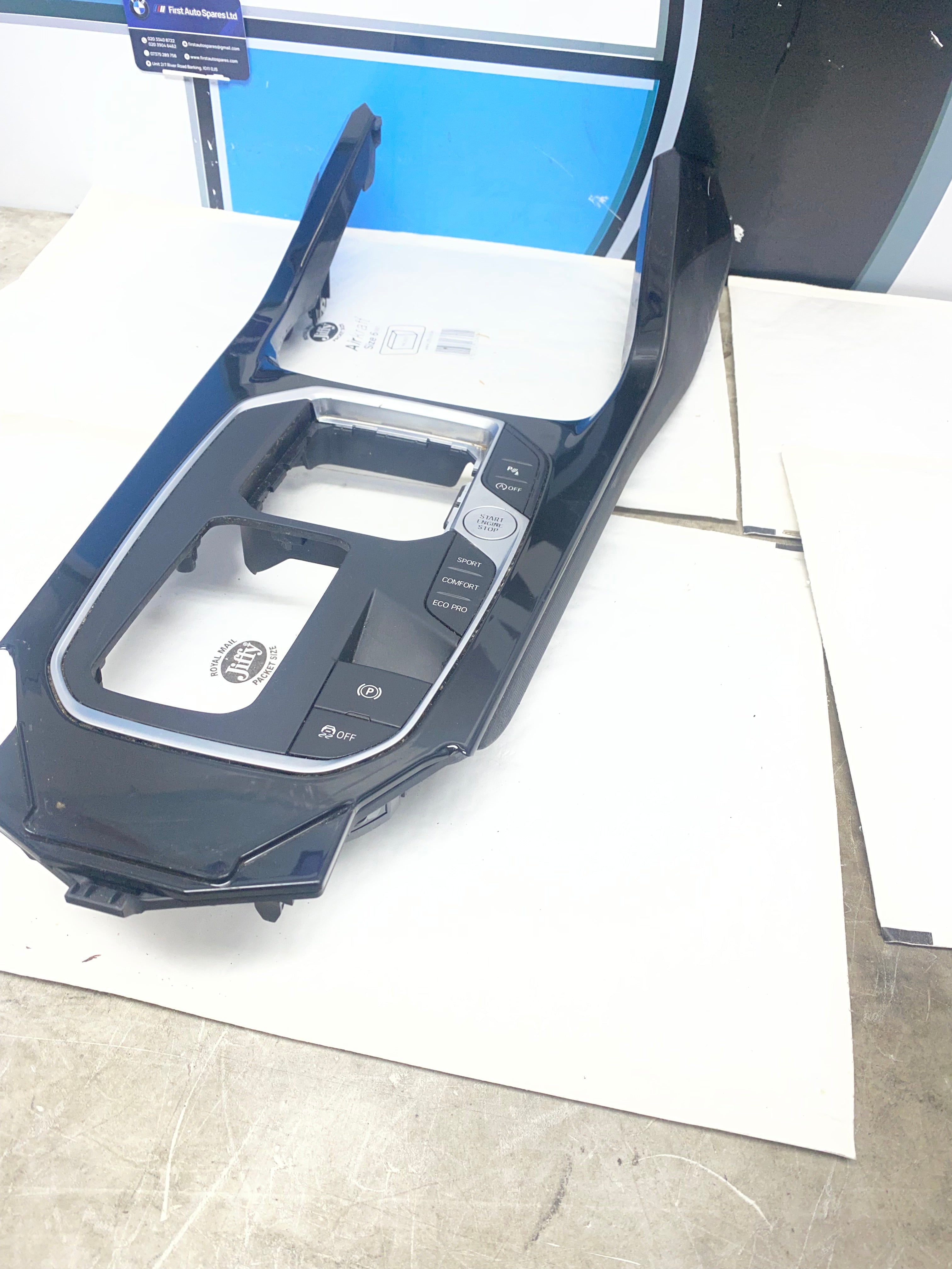 BMW F40 Console Centre Trim With Buttons – 2019–2024