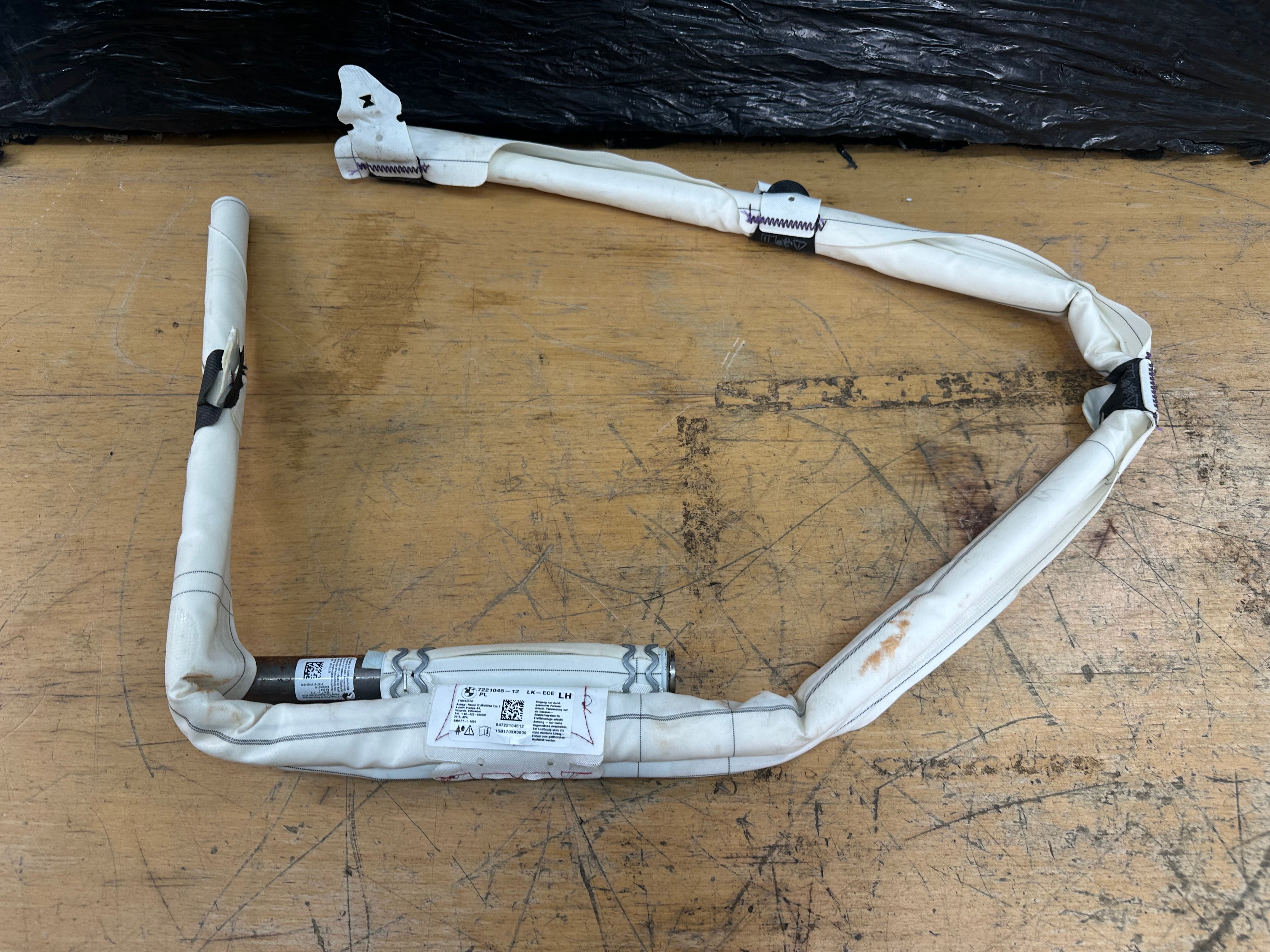 BMW 1 Series F20 2012-2019 Roof Curtain Airbag Left Passenger (7221045-12) (618344100)