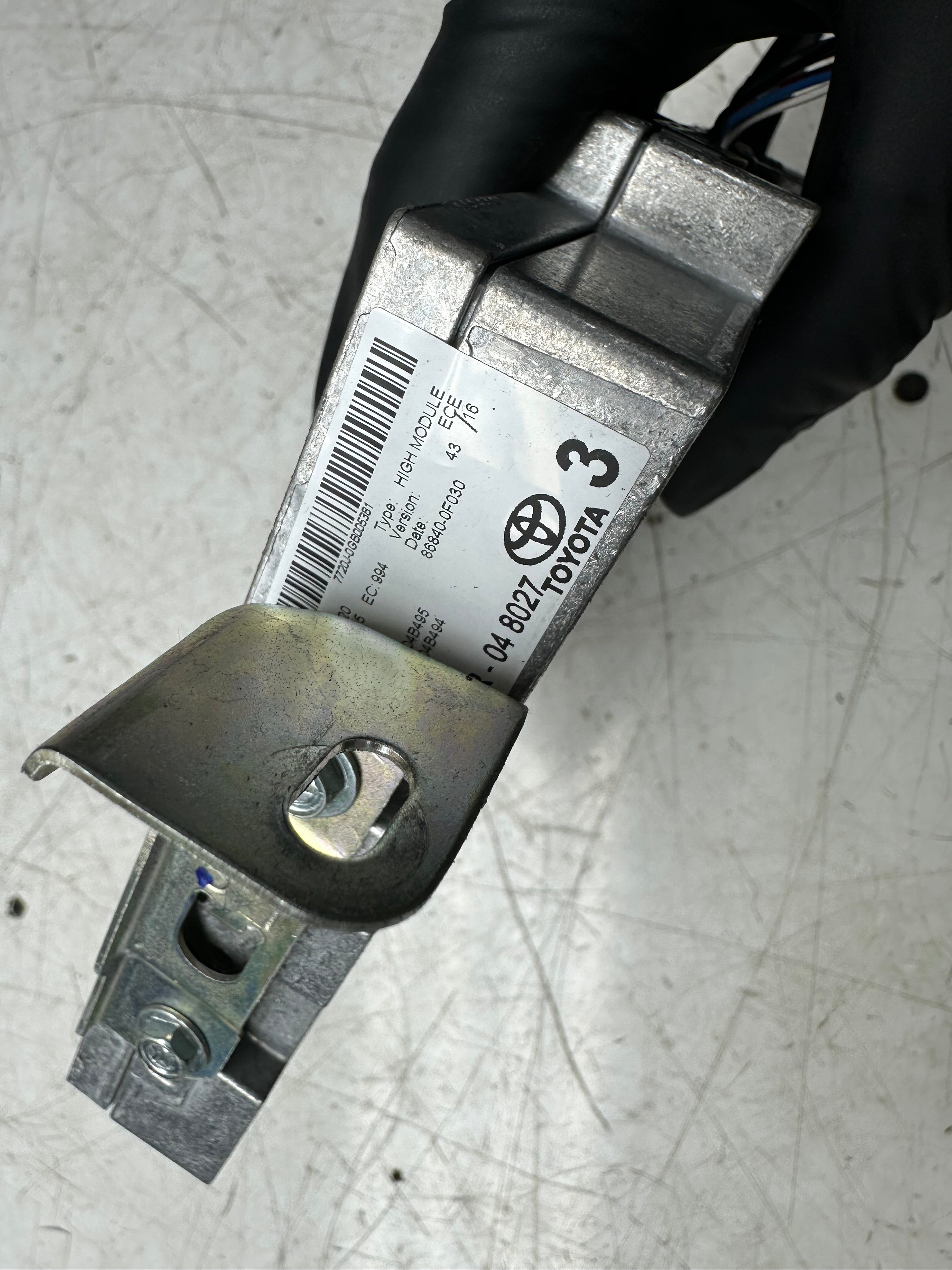 Toyota C-HR 2016–2023 GPS Navigation Control Unit Module (6434C-BE2809)