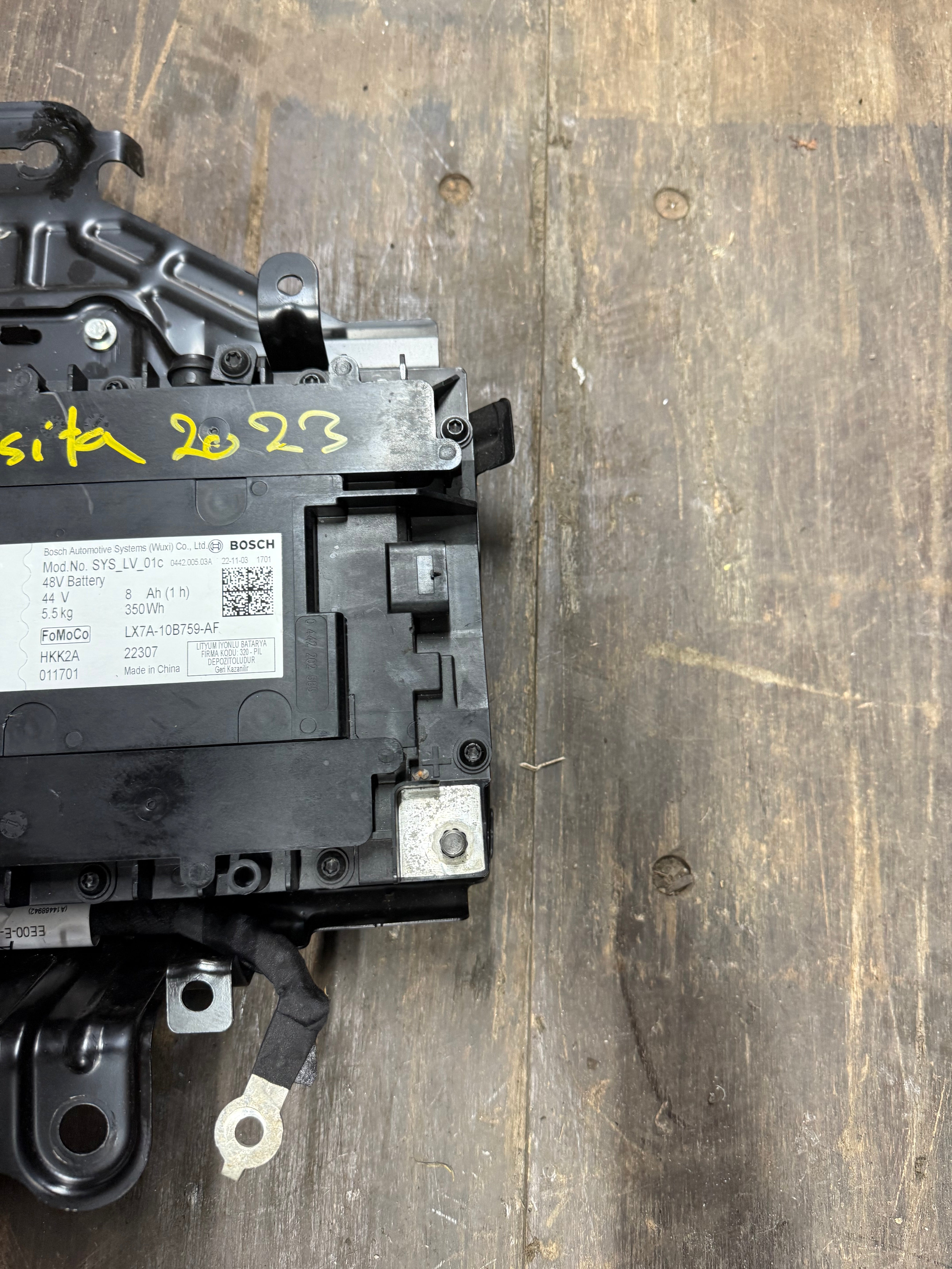 Ford Fiesta 2017-2023 Mild Hybrid Battery (LX7A10B759AF)