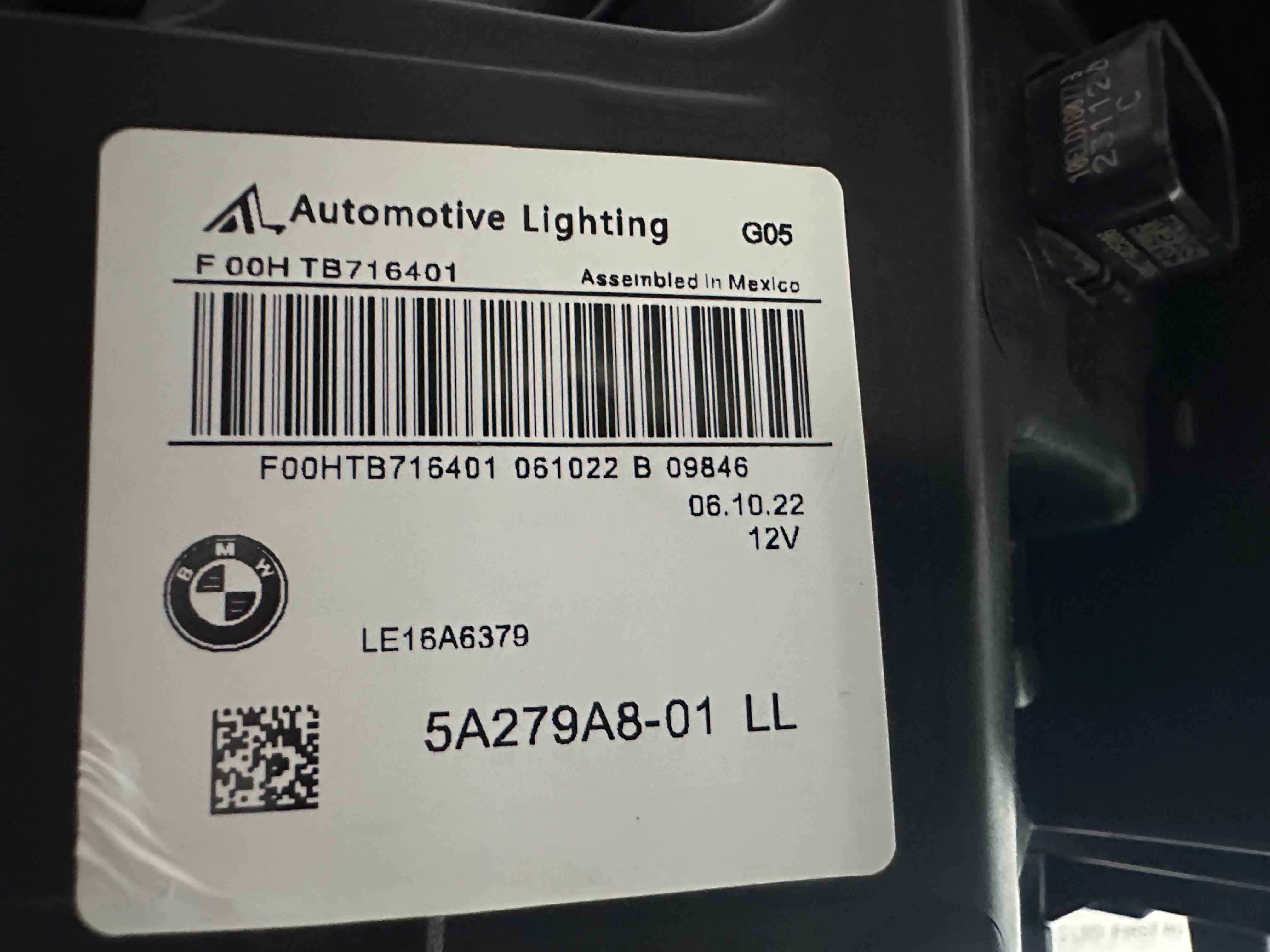 BMW X5 G05 / X6 06 Right Front Laser Light (5A279A8-01, 6002TA0384)