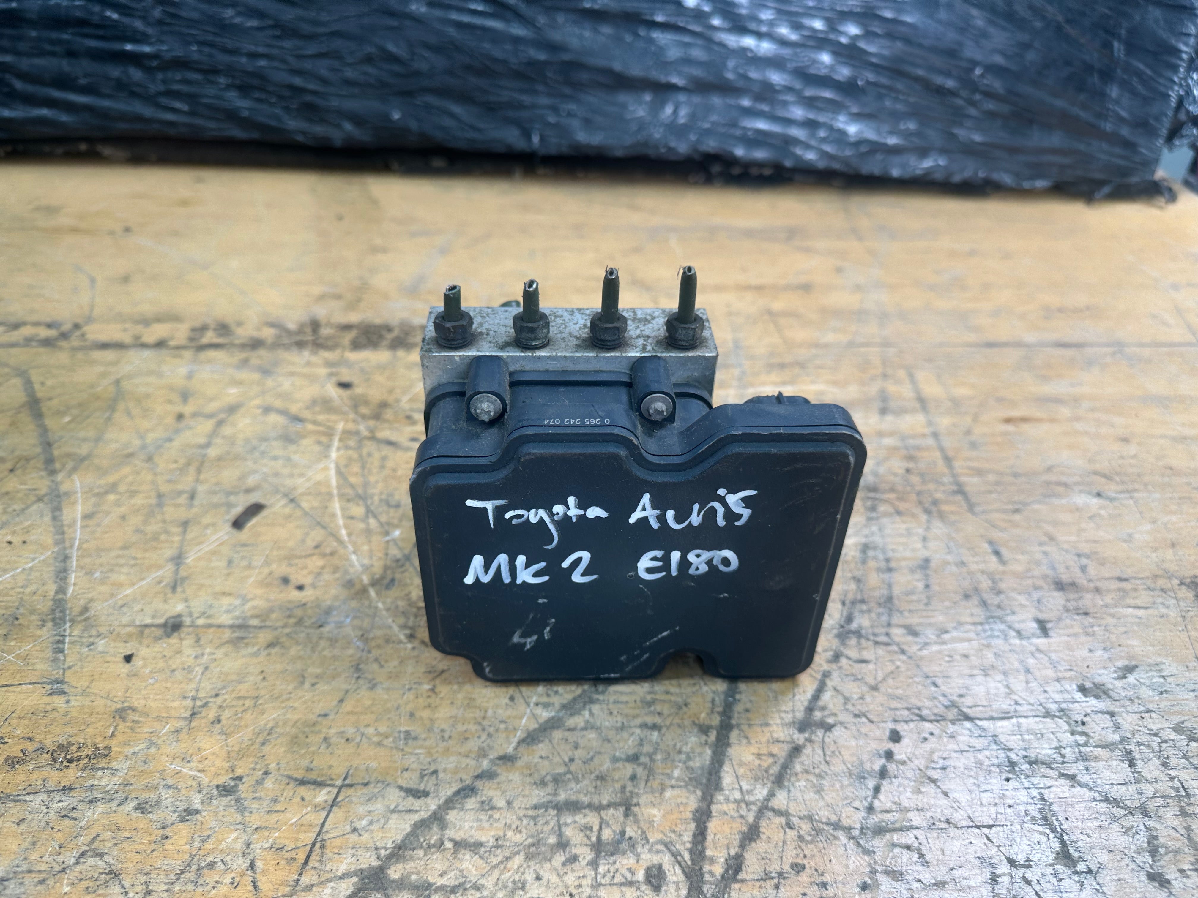 Toyota Auris 2012-2019 ABS Pump Modulator 1.3 Petrol (0265956014) (2265106455)