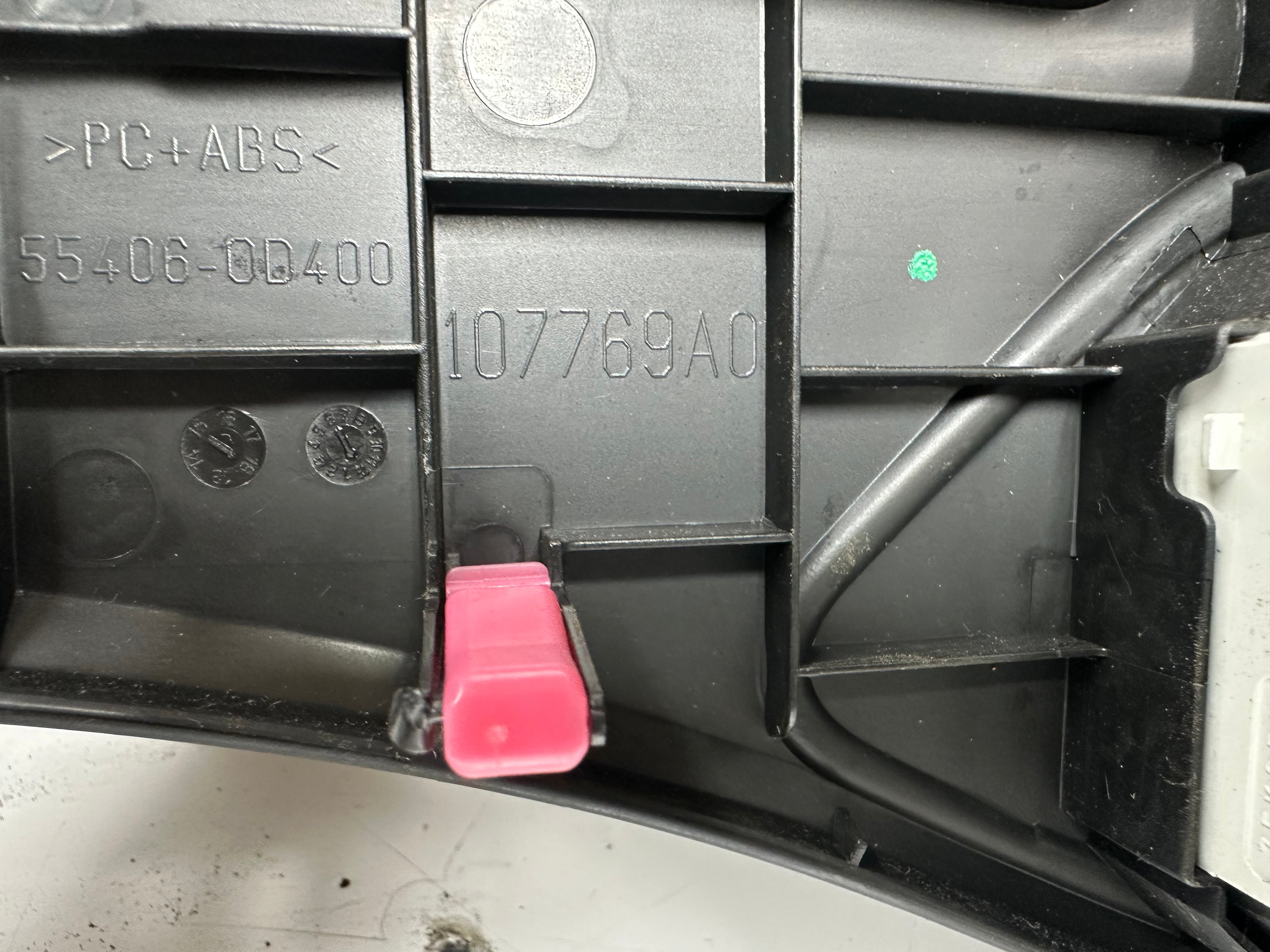 Toyota Yaris Climate Control Panel Manual Petrol (55406-OD400) (107769A0)